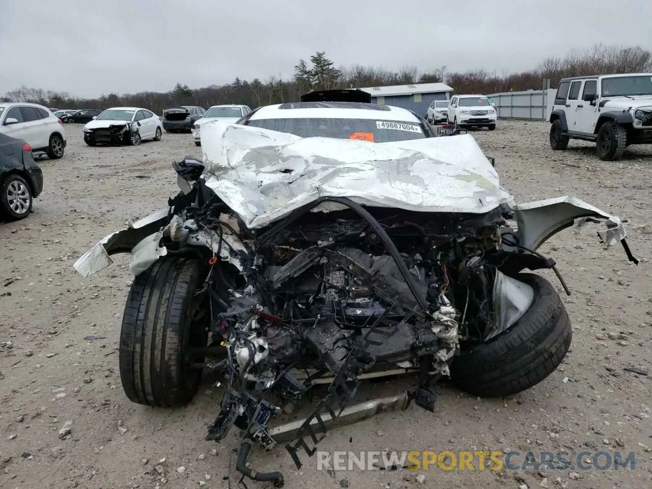 5 fotografías del automóvil dañado W1K7X6BB9LA016617 MERCEDES-BENZ GT-CLASS 2020