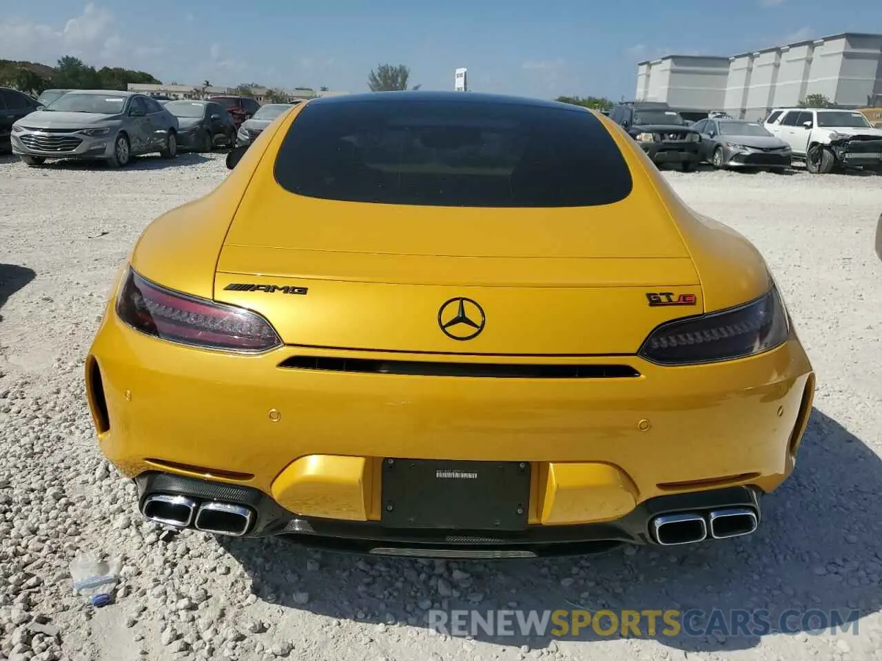 6 fotografías del automóvil dañado WDDYJ8AA0LA025569 MERCEDES-BENZ GT-CLASS 2020