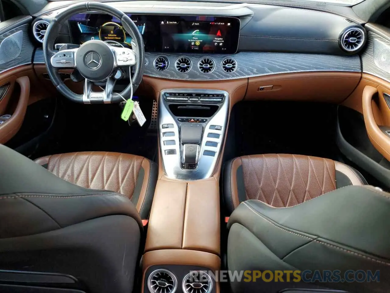8 fotografías del automóvil dañado W1K7X5KB3MA035207 MERCEDES-BENZ GT-CLASS 2021