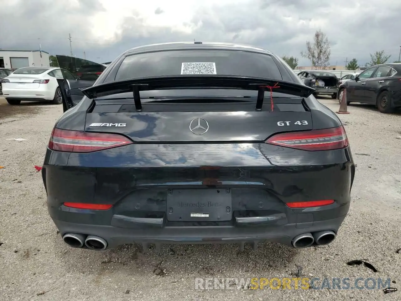 6 fotografías del automóvil dañado W1K7X5KB4MA035197 MERCEDES-BENZ GT-CLASS 2021