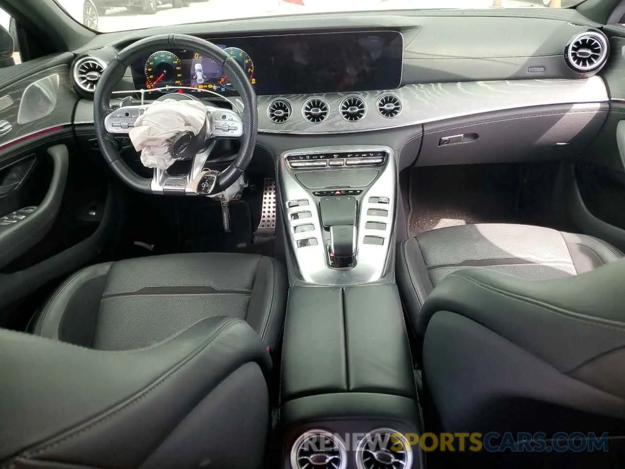 8 fotografías del automóvil dañado W1K7X5KB4MA035197 MERCEDES-BENZ GT-CLASS 2021