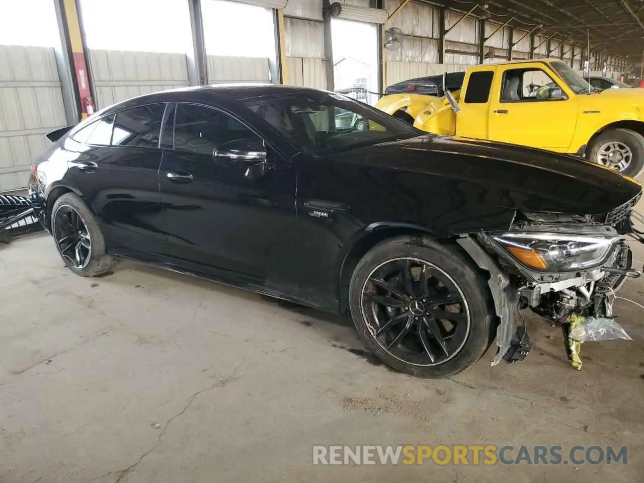 4 fotografías del automóvil dañado W1K7X5KB6MA036044 MERCEDES-BENZ GT-CLASS 2021