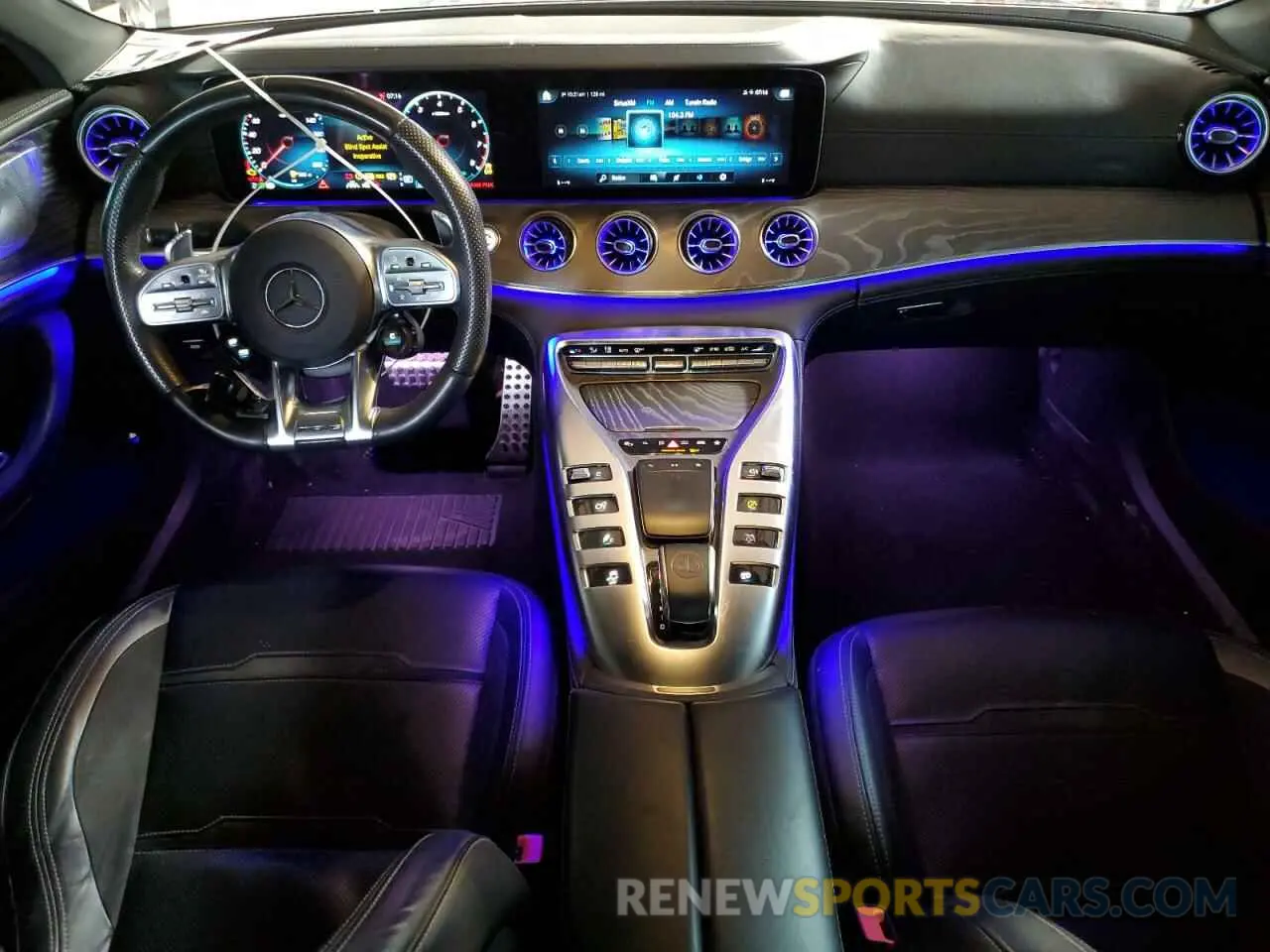 8 fotografías del automóvil dañado W1K7X5KB6MA036044 MERCEDES-BENZ GT-CLASS 2021