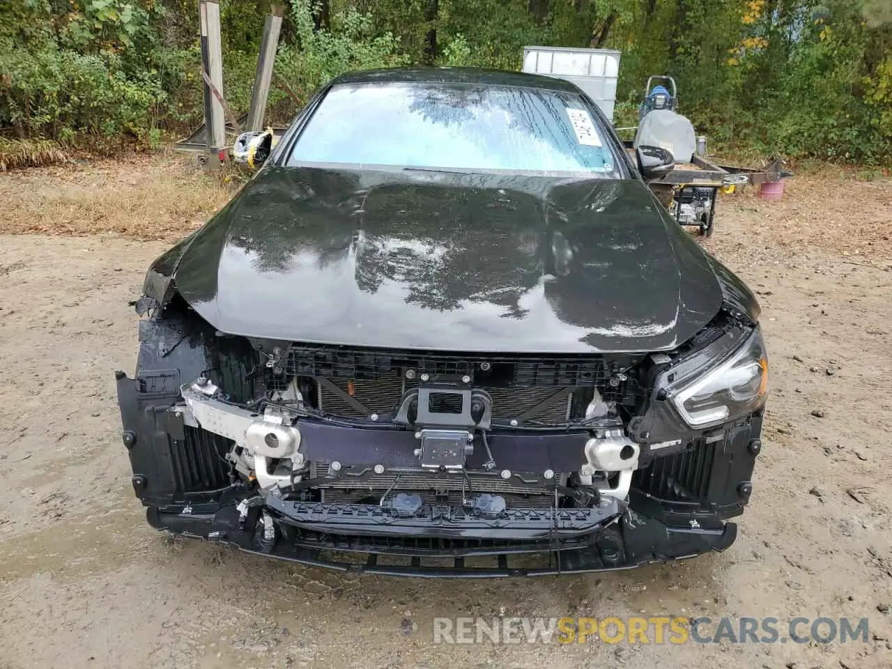 5 fotografías del automóvil dañado W1K7X5KB8MA036546 MERCEDES-BENZ GT-CLASS 2021