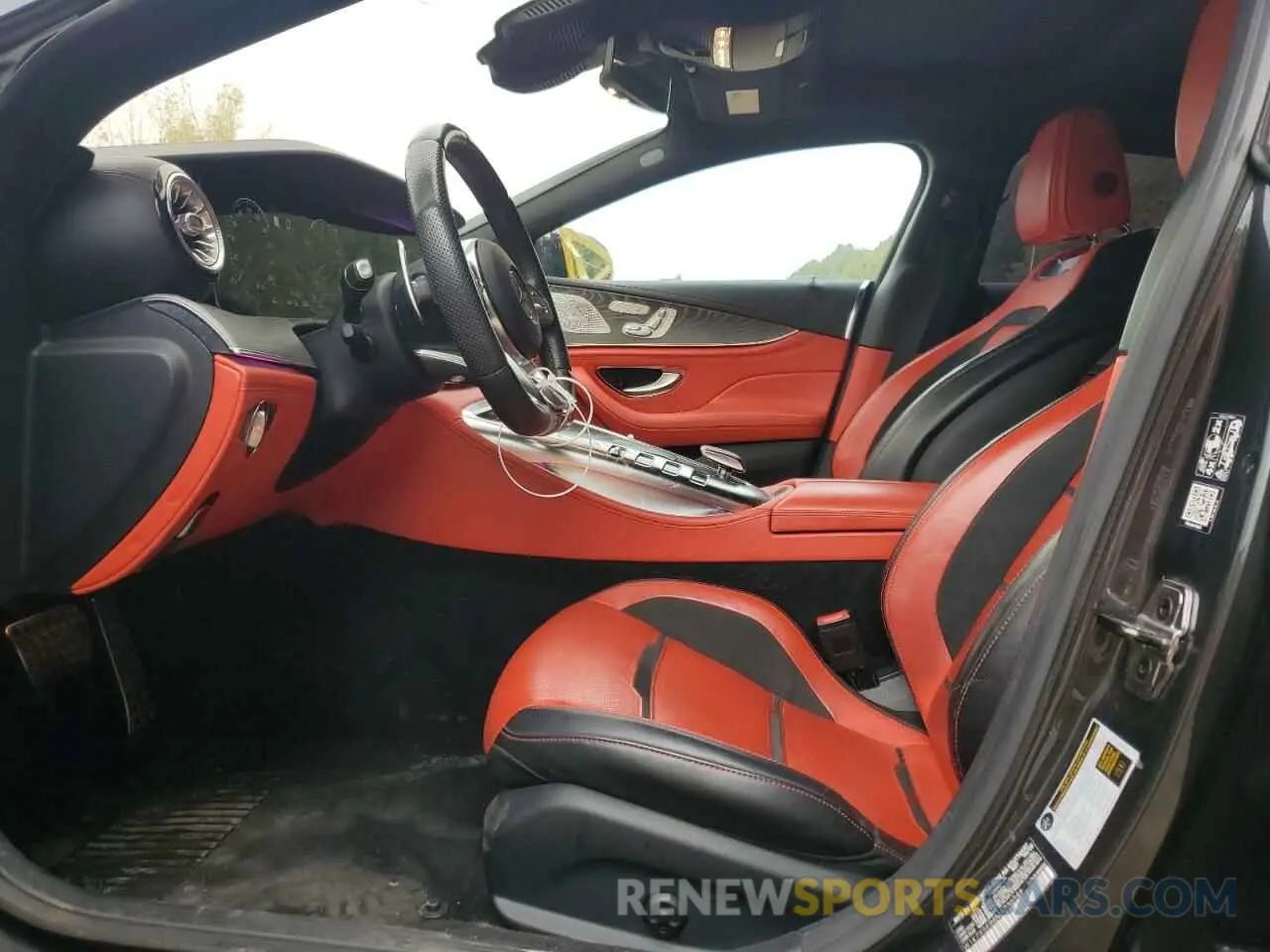 7 fotografías del automóvil dañado W1K7X5KB8MA036546 MERCEDES-BENZ GT-CLASS 2021
