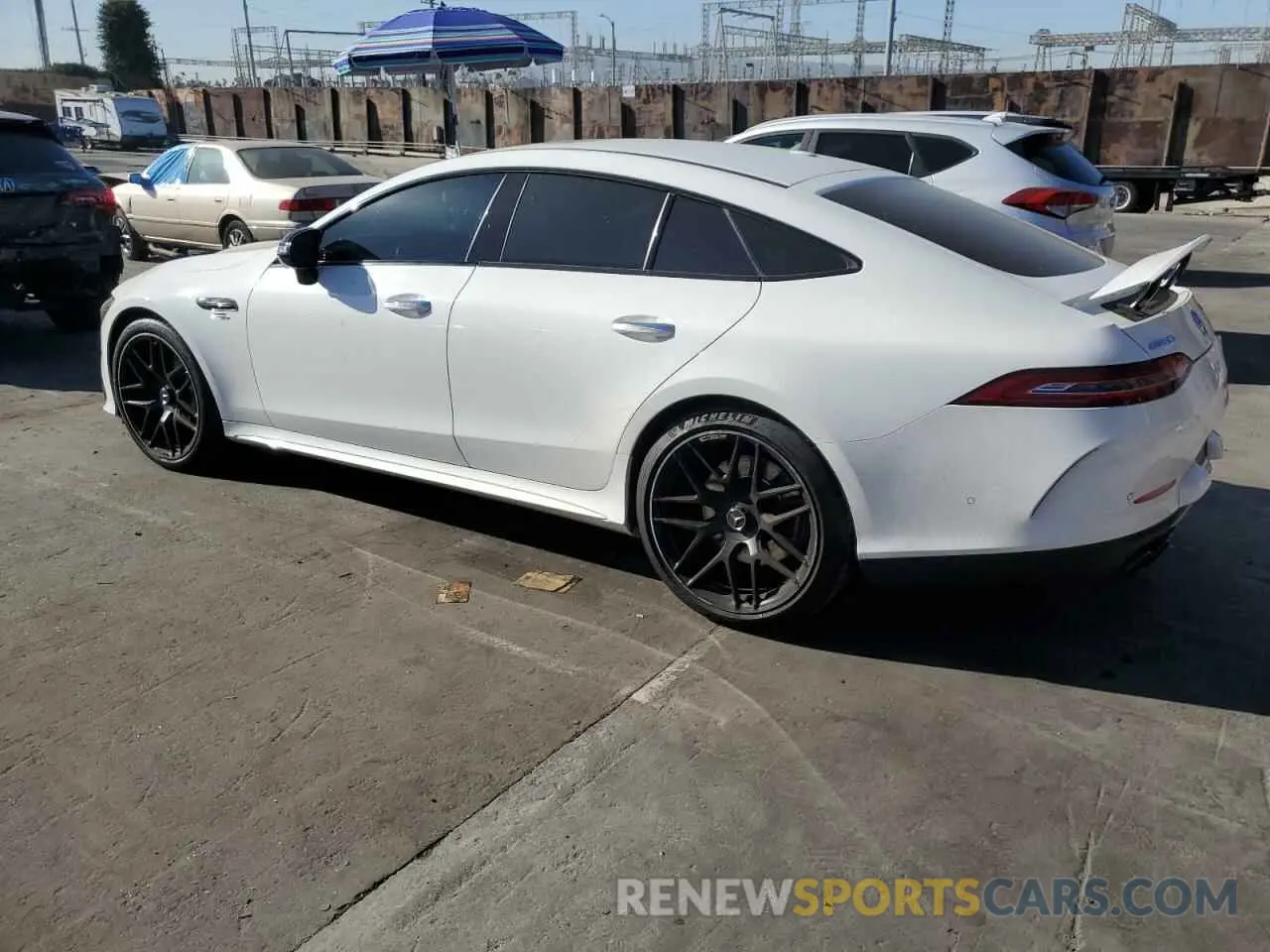 2 fotografías del automóvil dañado W1K7X5KB8MA039589 MERCEDES-BENZ GT-CLASS 2021