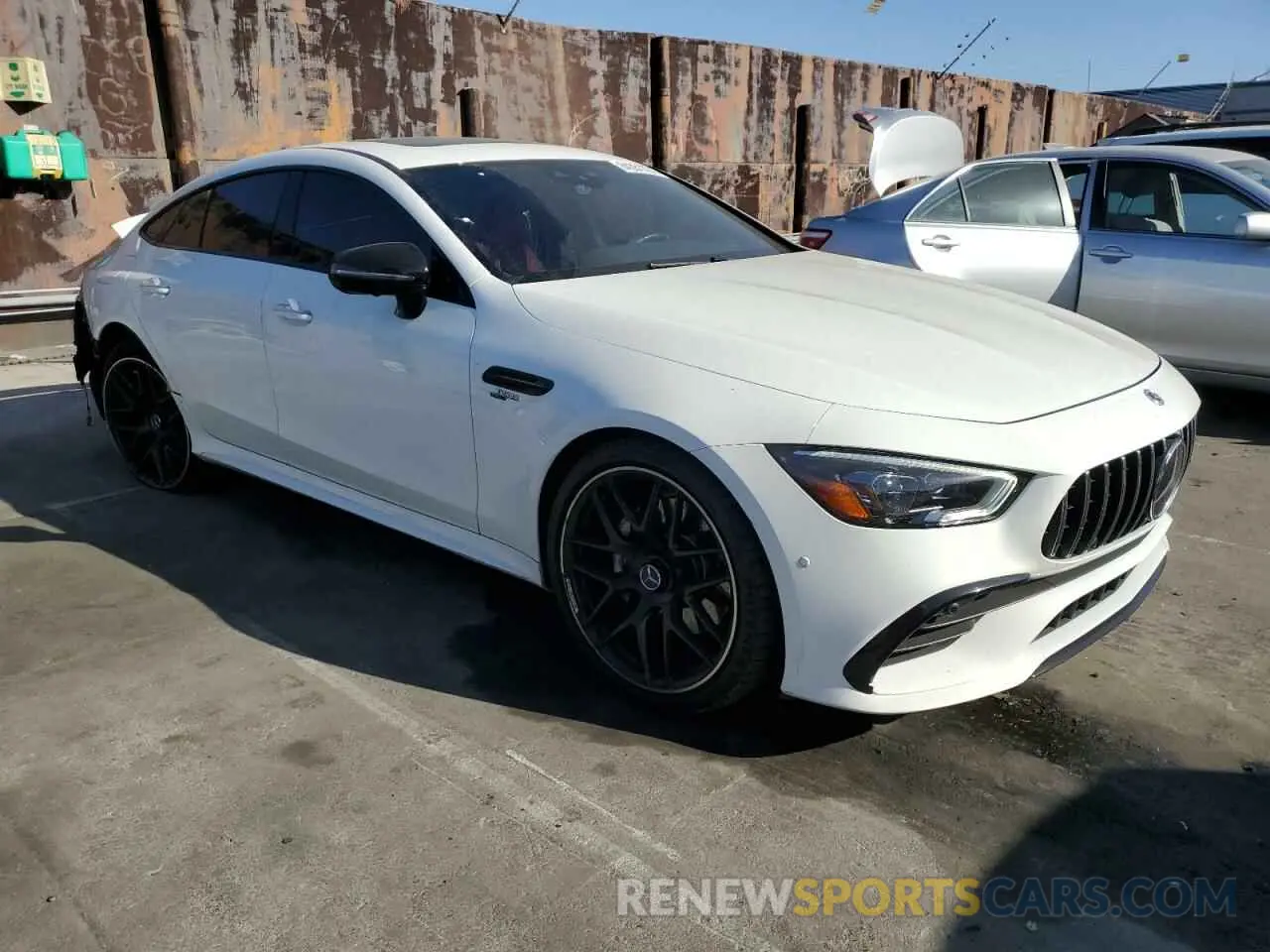 4 fotografías del automóvil dañado W1K7X5KB8MA039589 MERCEDES-BENZ GT-CLASS 2021