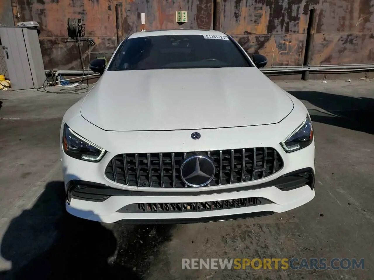 5 fotografías del automóvil dañado W1K7X5KB8MA039589 MERCEDES-BENZ GT-CLASS 2021