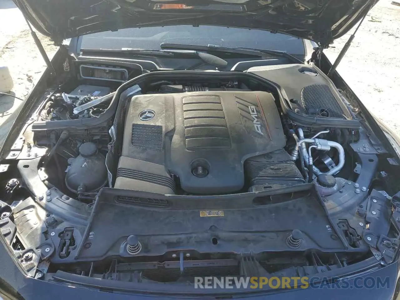 11 fotografías del automóvil dañado W1K7X5KB9MA037608 MERCEDES-BENZ GT-CLASS 2021