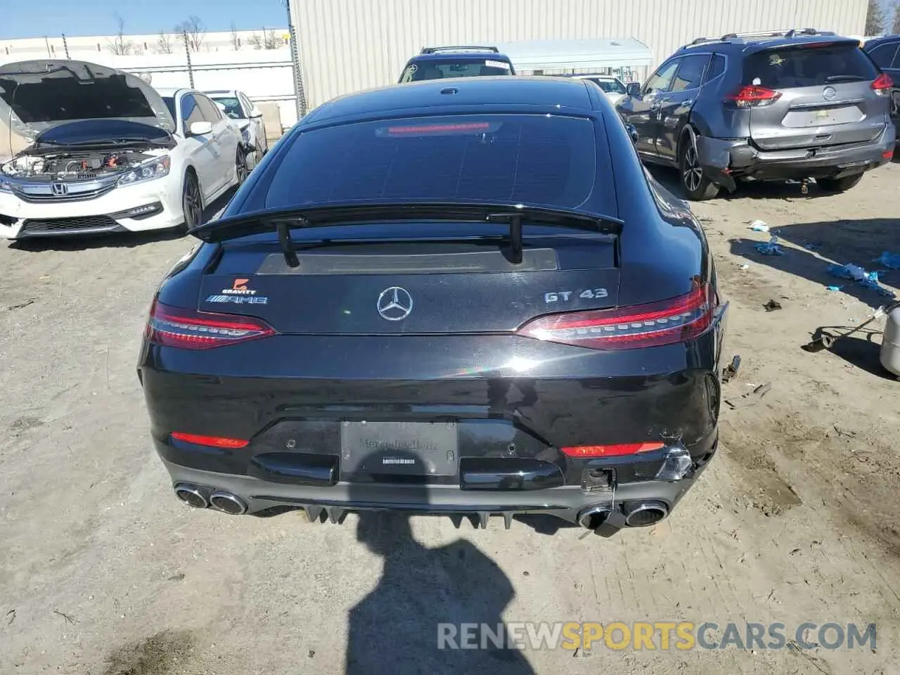 6 fotografías del automóvil dañado W1K7X5KB9MA037608 MERCEDES-BENZ GT-CLASS 2021