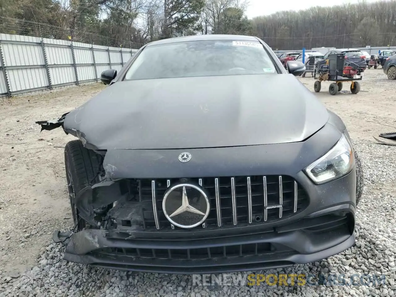 5 fotografías del automóvil dañado W1K7X6BB5MA036168 MERCEDES-BENZ GT-CLASS 2021
