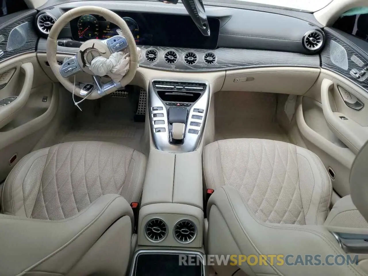 8 fotografías del automóvil dañado W1K7X6BB5MA036168 MERCEDES-BENZ GT-CLASS 2021