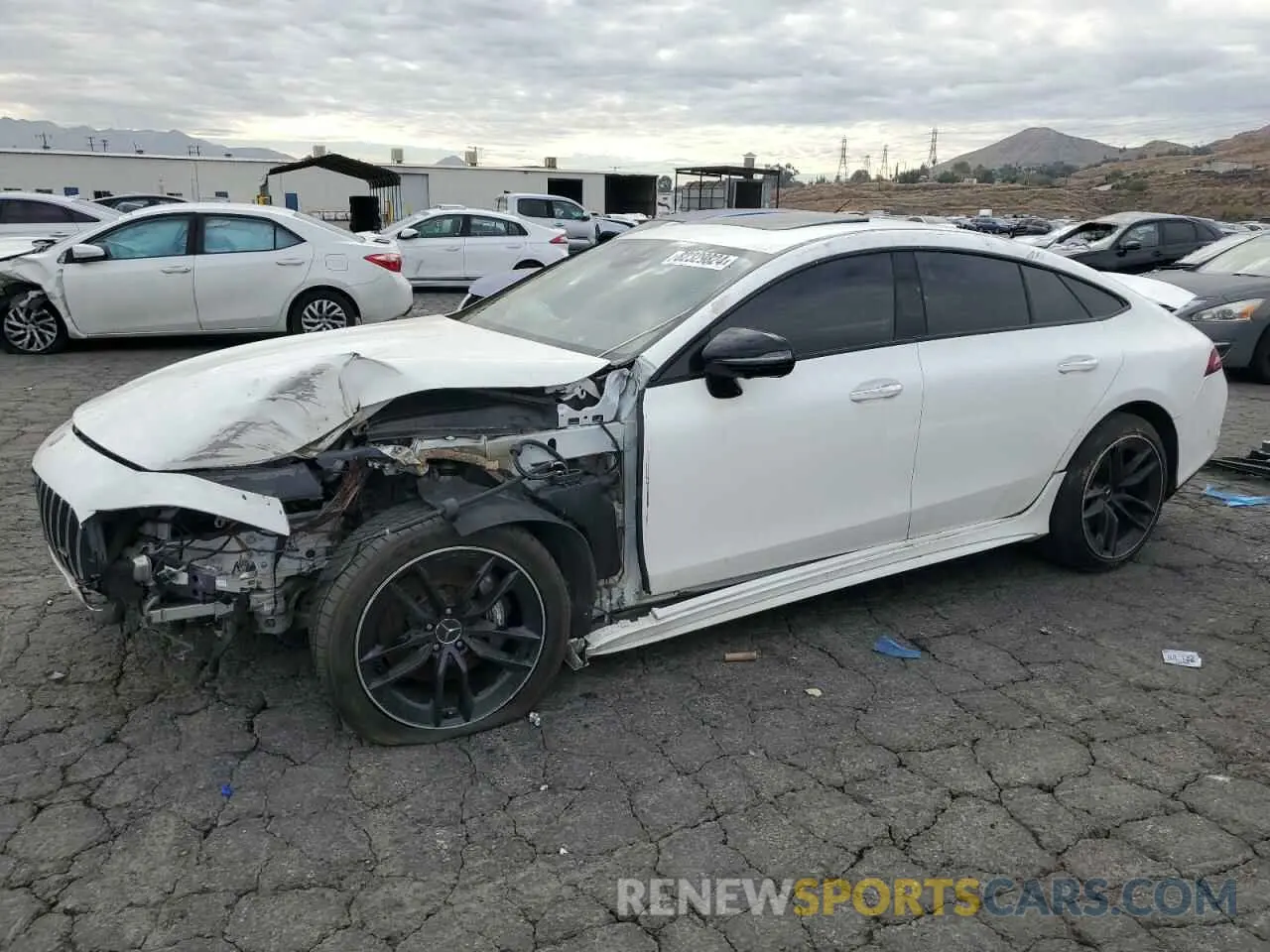 1 fotografías del automóvil dañado W1K7X5KB9NA051168 MERCEDES-BENZ GT-CLASS 2022