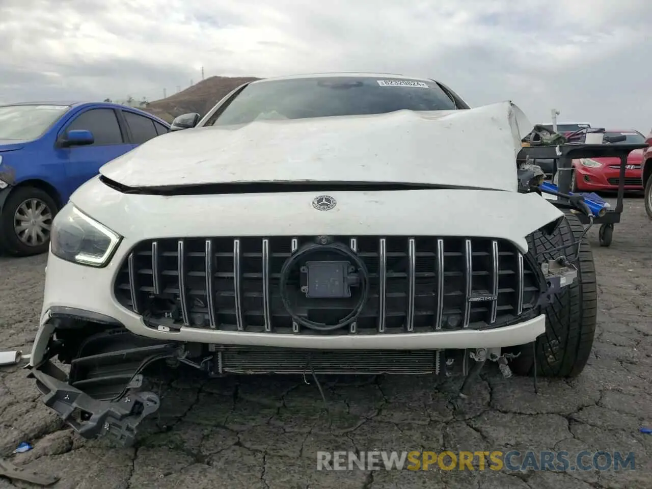 5 fotografías del automóvil dañado W1K7X5KB9NA051168 MERCEDES-BENZ GT-CLASS 2022