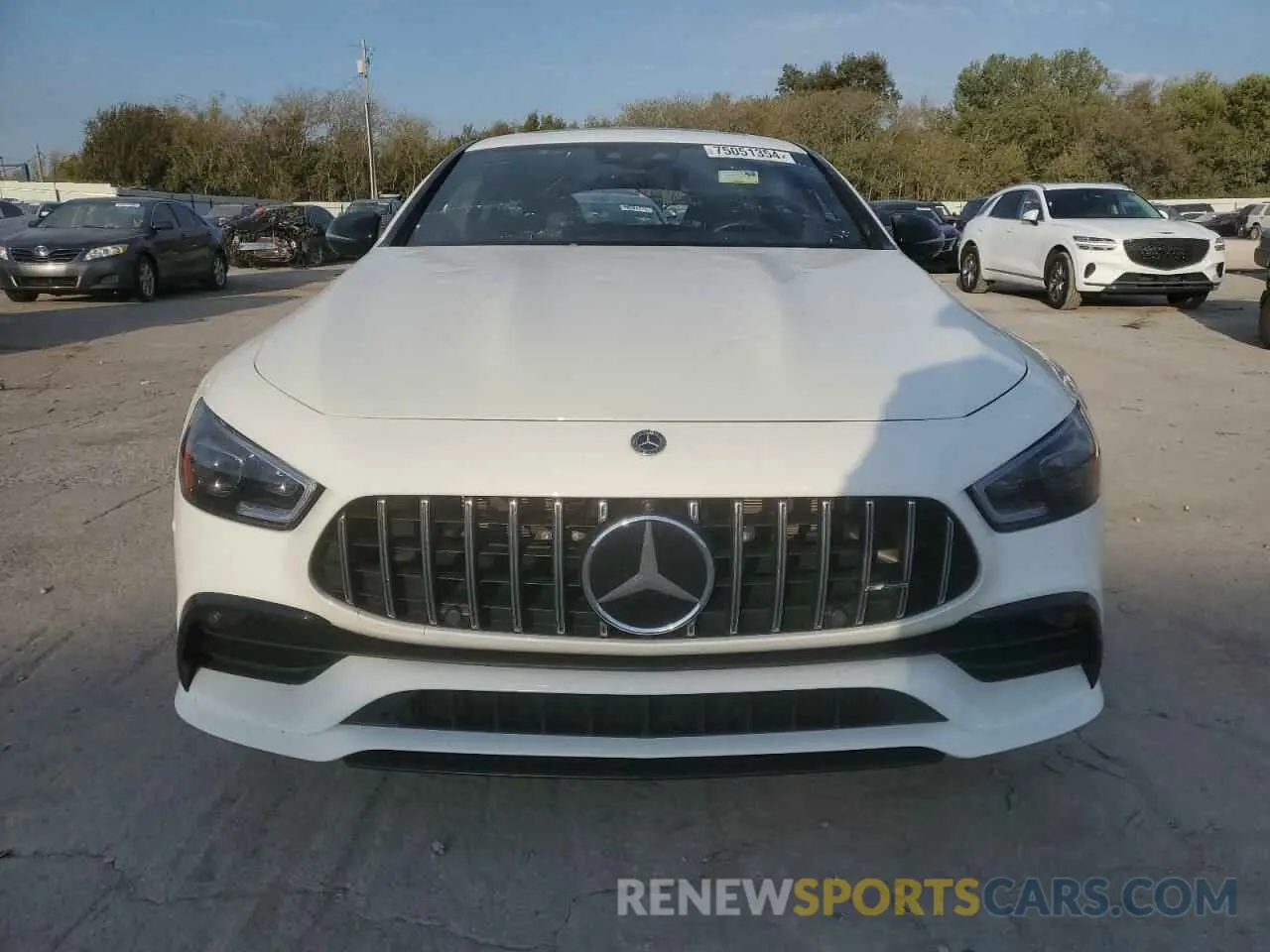 5 fotografías del automóvil dañado W1K7X6BB6NA045494 MERCEDES-BENZ GT-CLASS 2022