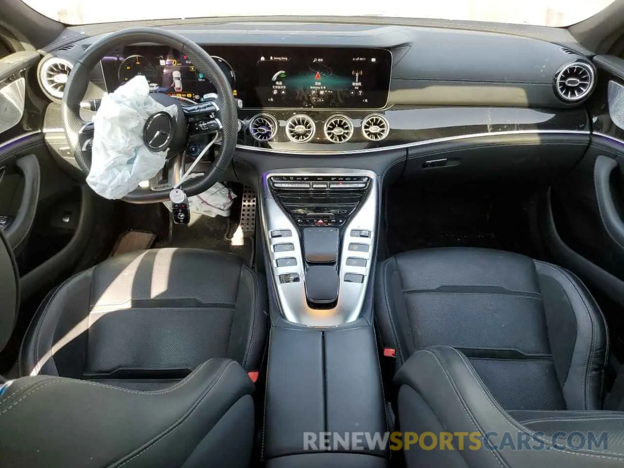 8 fotografías del automóvil dañado W1K7X6BB5PA055209 MERCEDES-BENZ GT-CLASS 2023