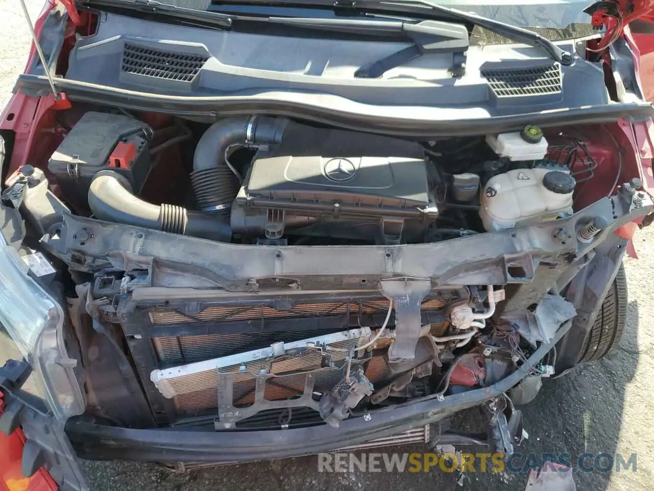 12 fotografías del automóvil dañado WD4PG2EE2K3506382 MERCEDES-BENZ METRIS 2019