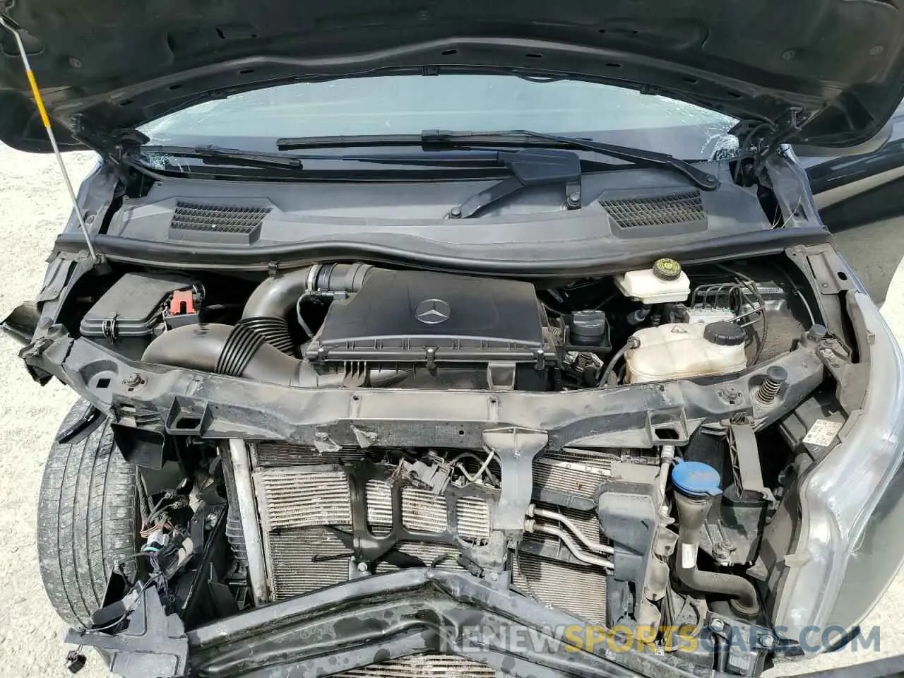 12 fotografías del automóvil dañado WD4PG2EE8K3518455 MERCEDES-BENZ METRIS 2019