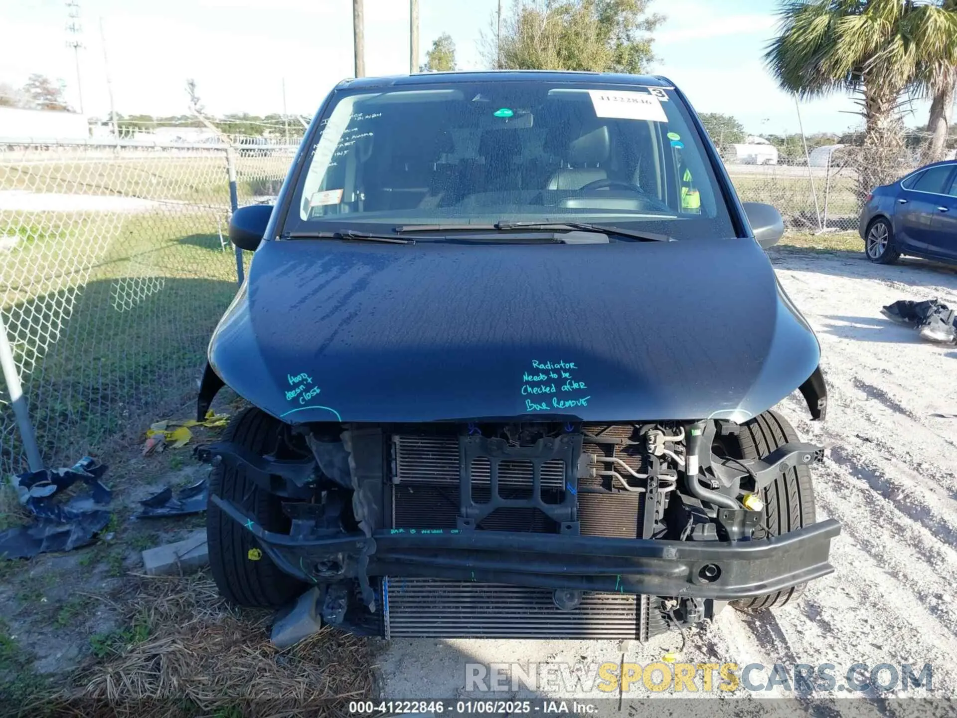 13 fotografías del automóvil dañado W1WV0FEY8L3696234 MERCEDES-BENZ METRIS 2020