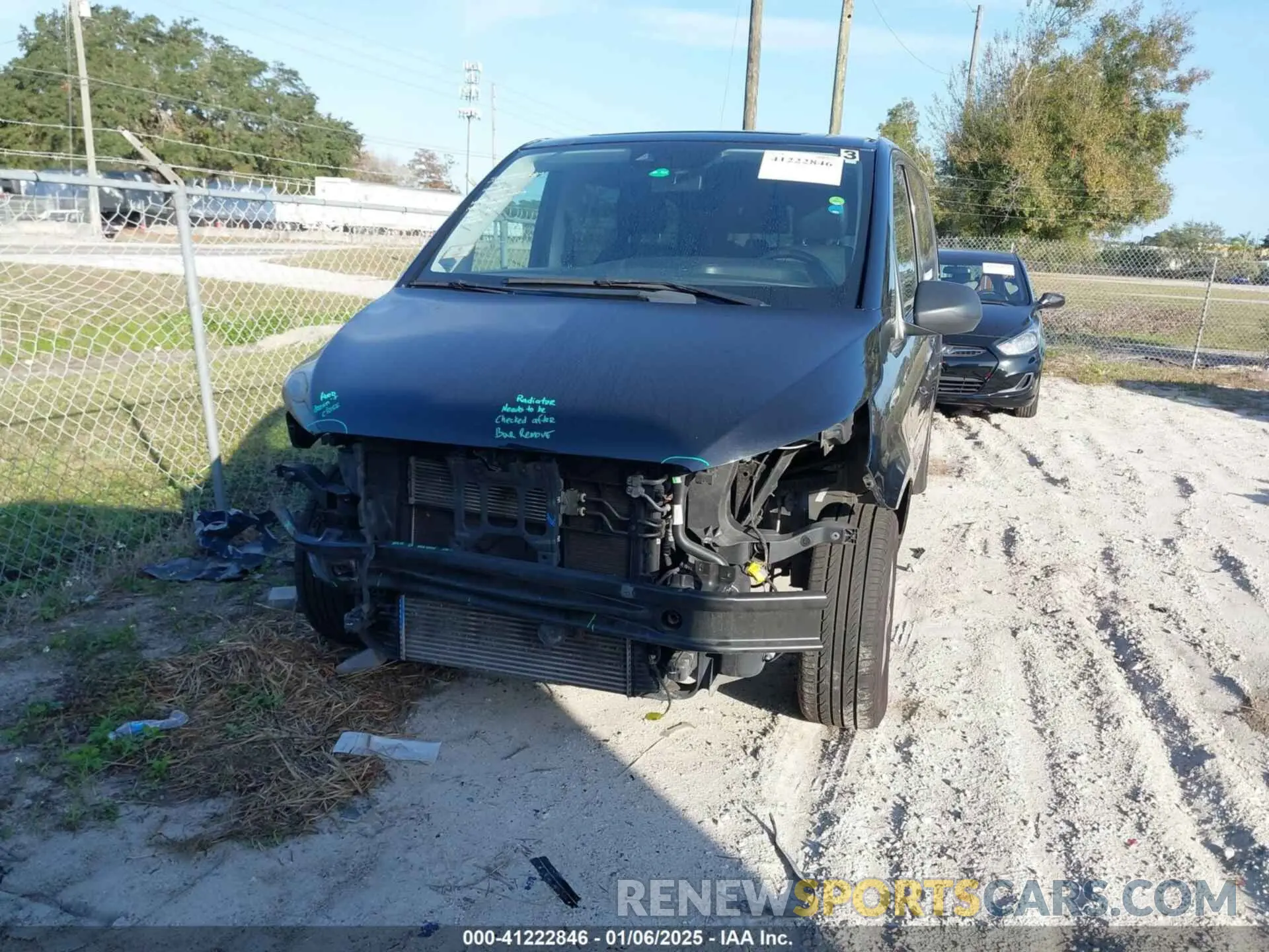 6 fotografías del automóvil dañado W1WV0FEY8L3696234 MERCEDES-BENZ METRIS 2020