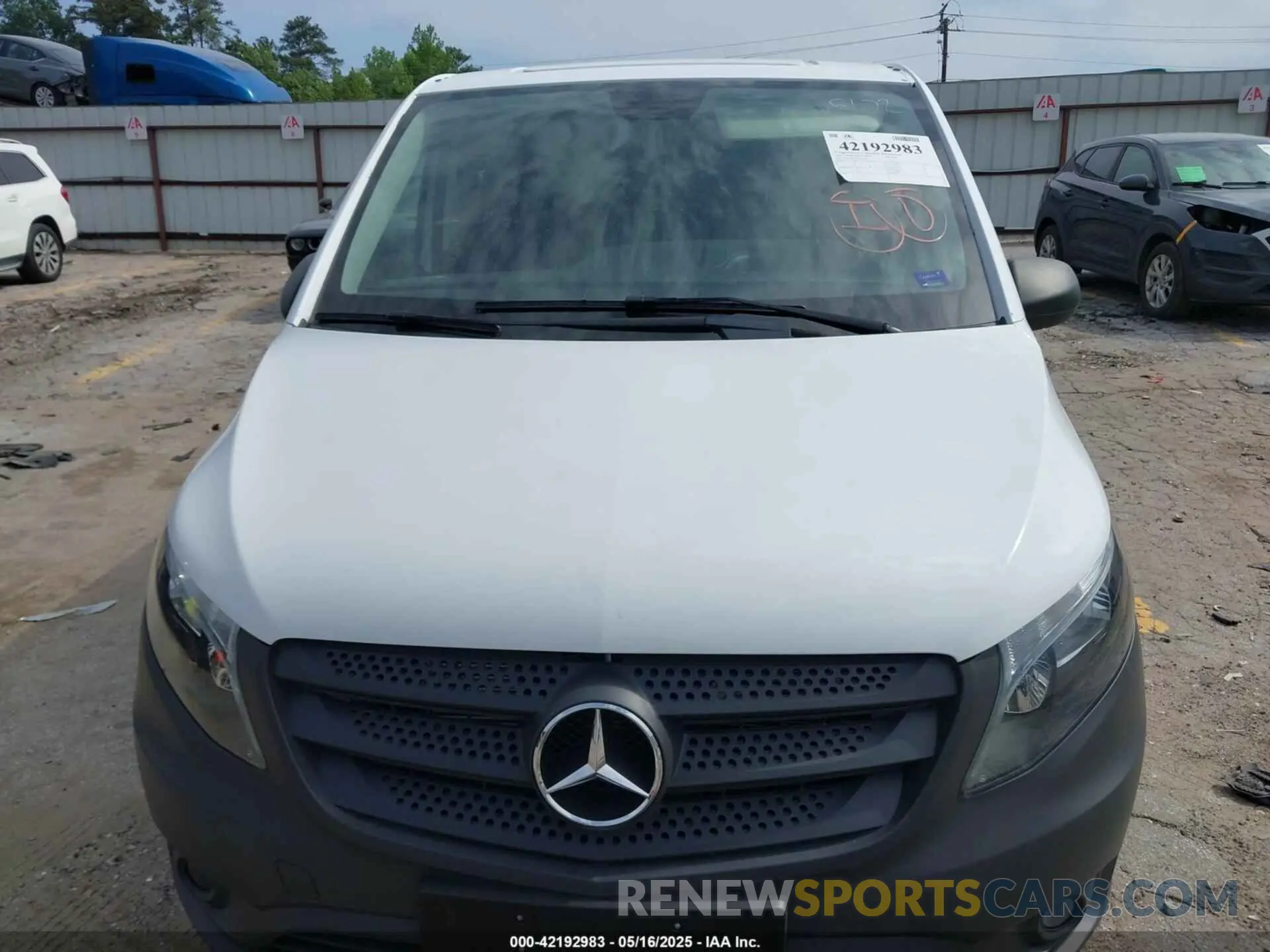 6 fotografías del automóvil dañado W1YV0BEY3L3725672 MERCEDES-BENZ METRIS 2020
