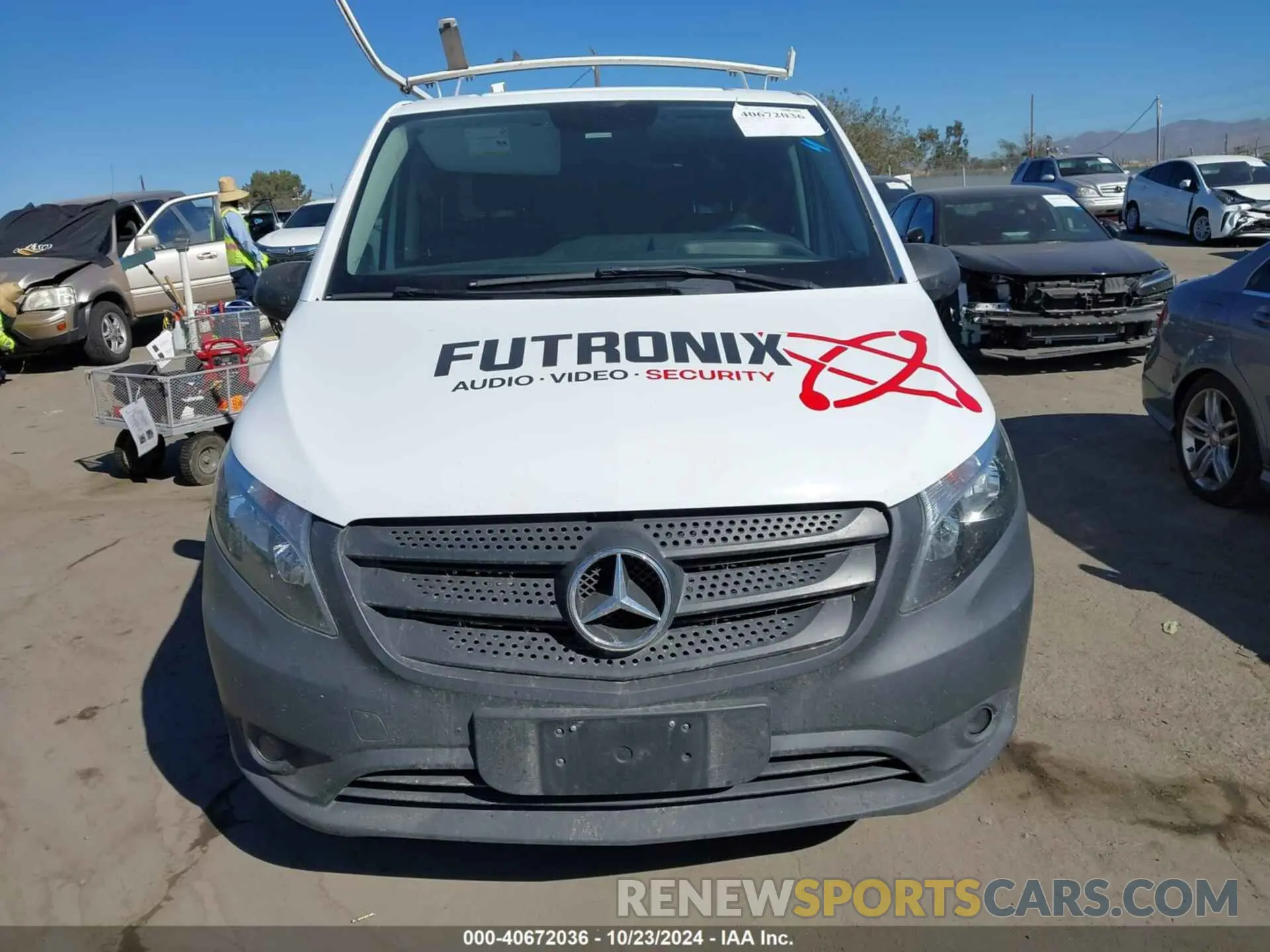 12 fotografías del automóvil dañado W1YV0BEYXL3685669 MERCEDES-BENZ METRIS 2020