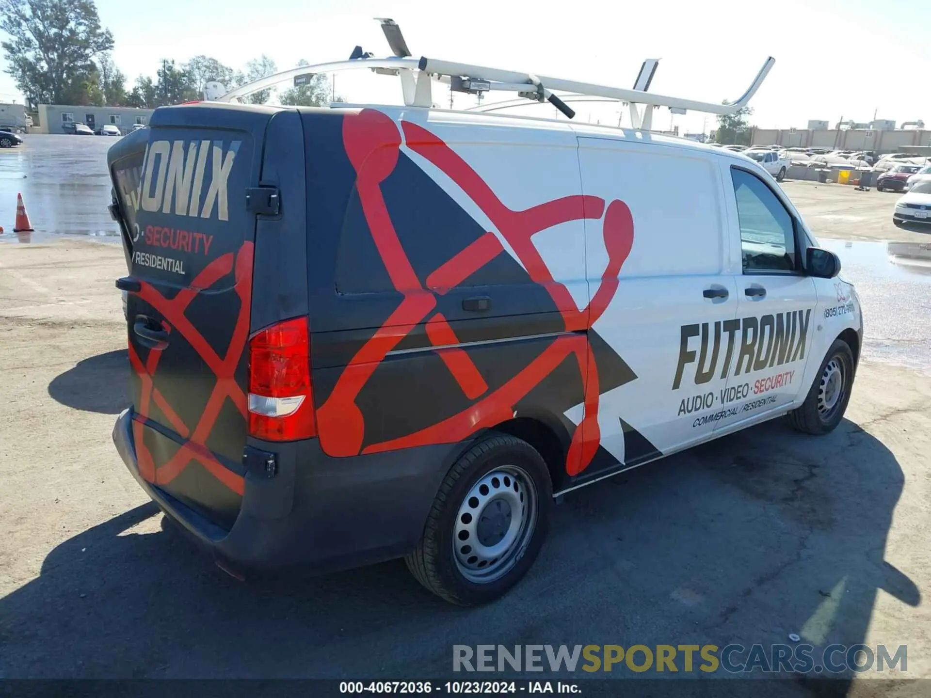 4 fotografías del automóvil dañado W1YV0BEYXL3685669 MERCEDES-BENZ METRIS 2020
