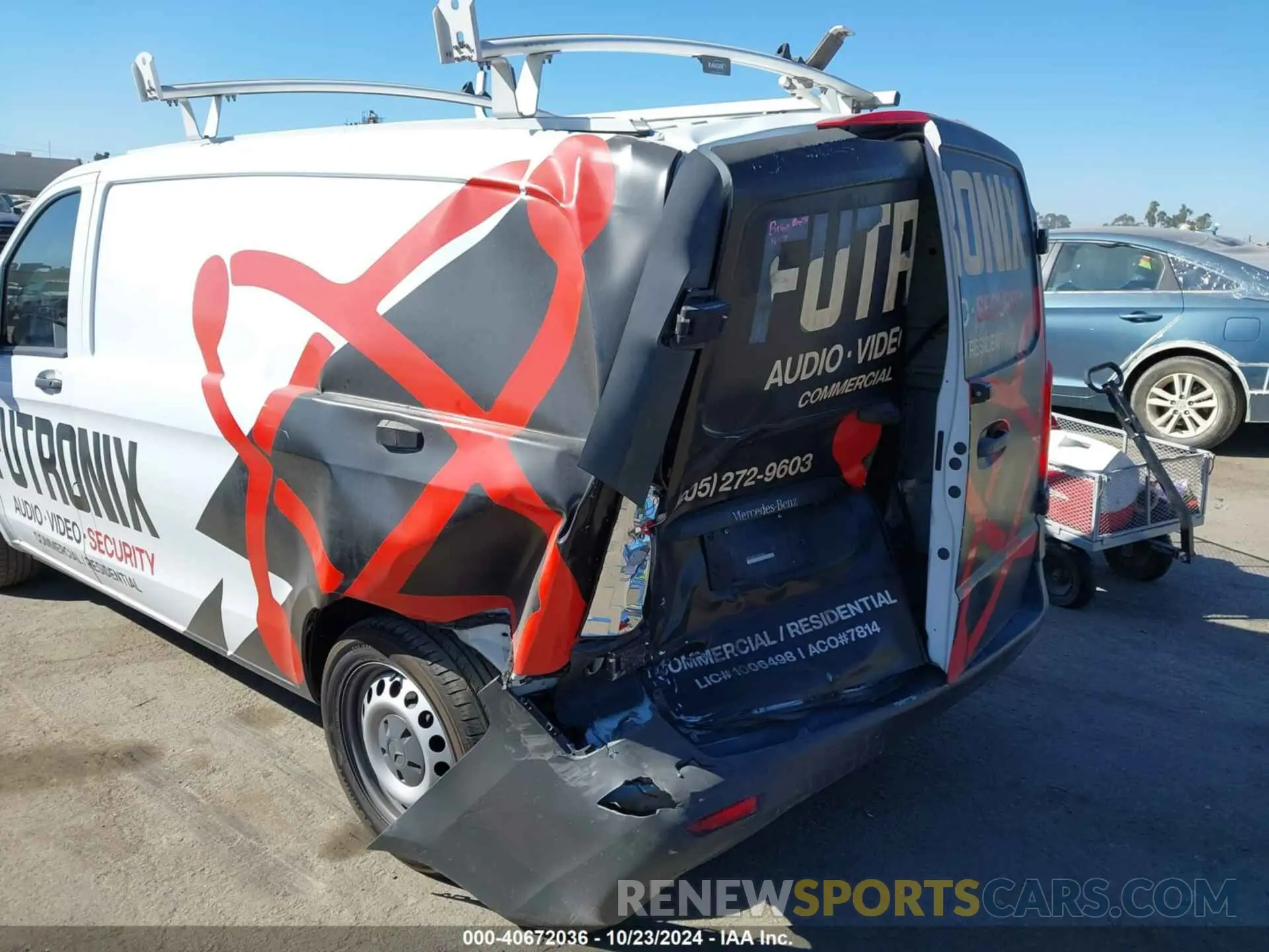 6 fotografías del automóvil dañado W1YV0BEYXL3685669 MERCEDES-BENZ METRIS 2020