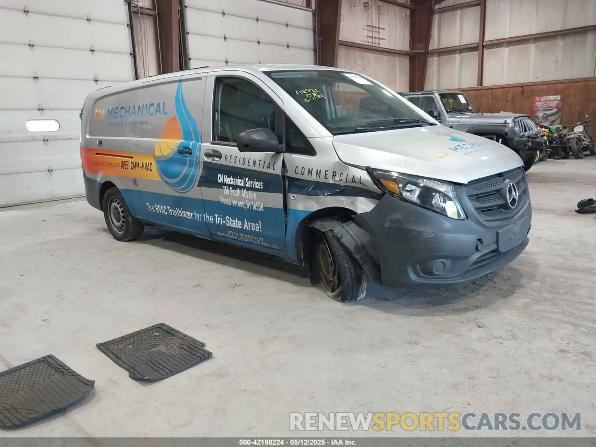 1 fotografías del automóvil dañado W1YV0CEY2L3687678 MERCEDES-BENZ METRIS 2020