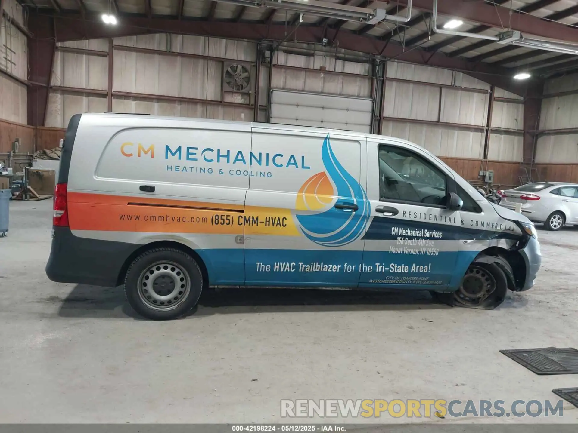 13 fotografías del automóvil dañado W1YV0CEY2L3687678 MERCEDES-BENZ METRIS 2020