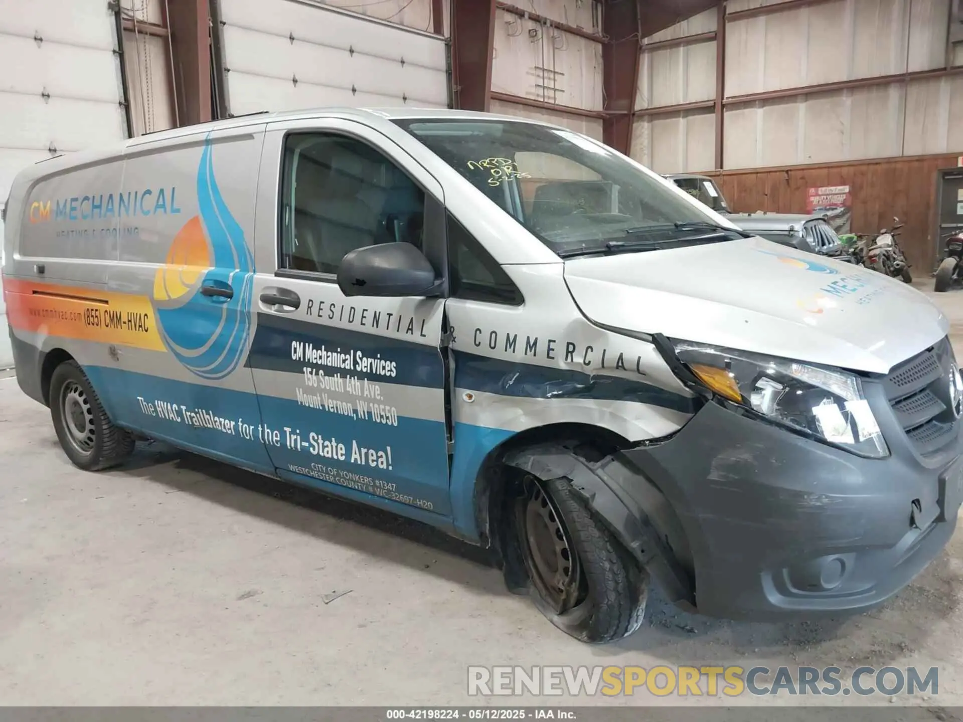 6 fotografías del automóvil dañado W1YV0CEY2L3687678 MERCEDES-BENZ METRIS 2020