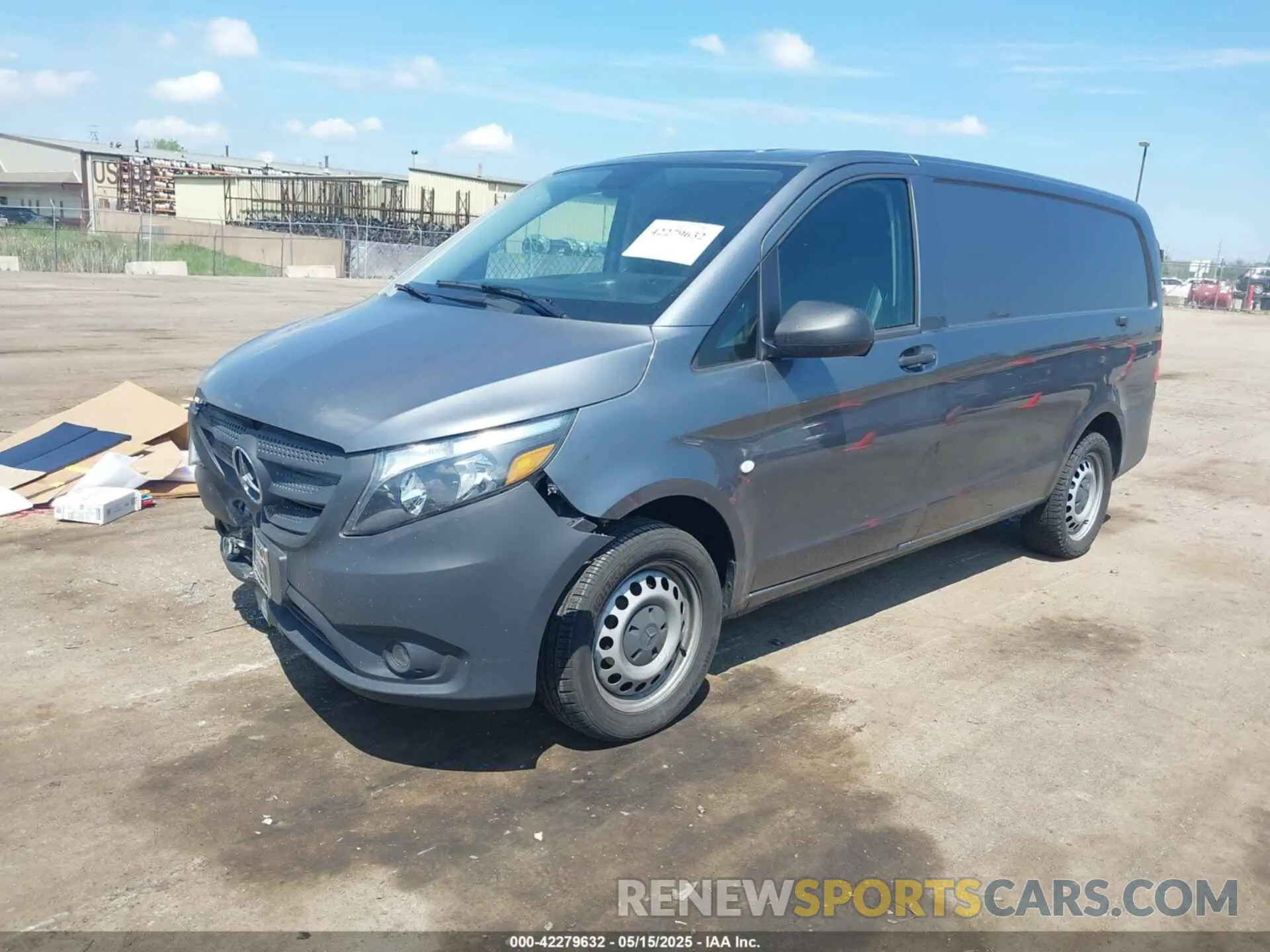 2 fotografías del automóvil dañado WD3PG2EA2L3669570 MERCEDES-BENZ METRIS 2020