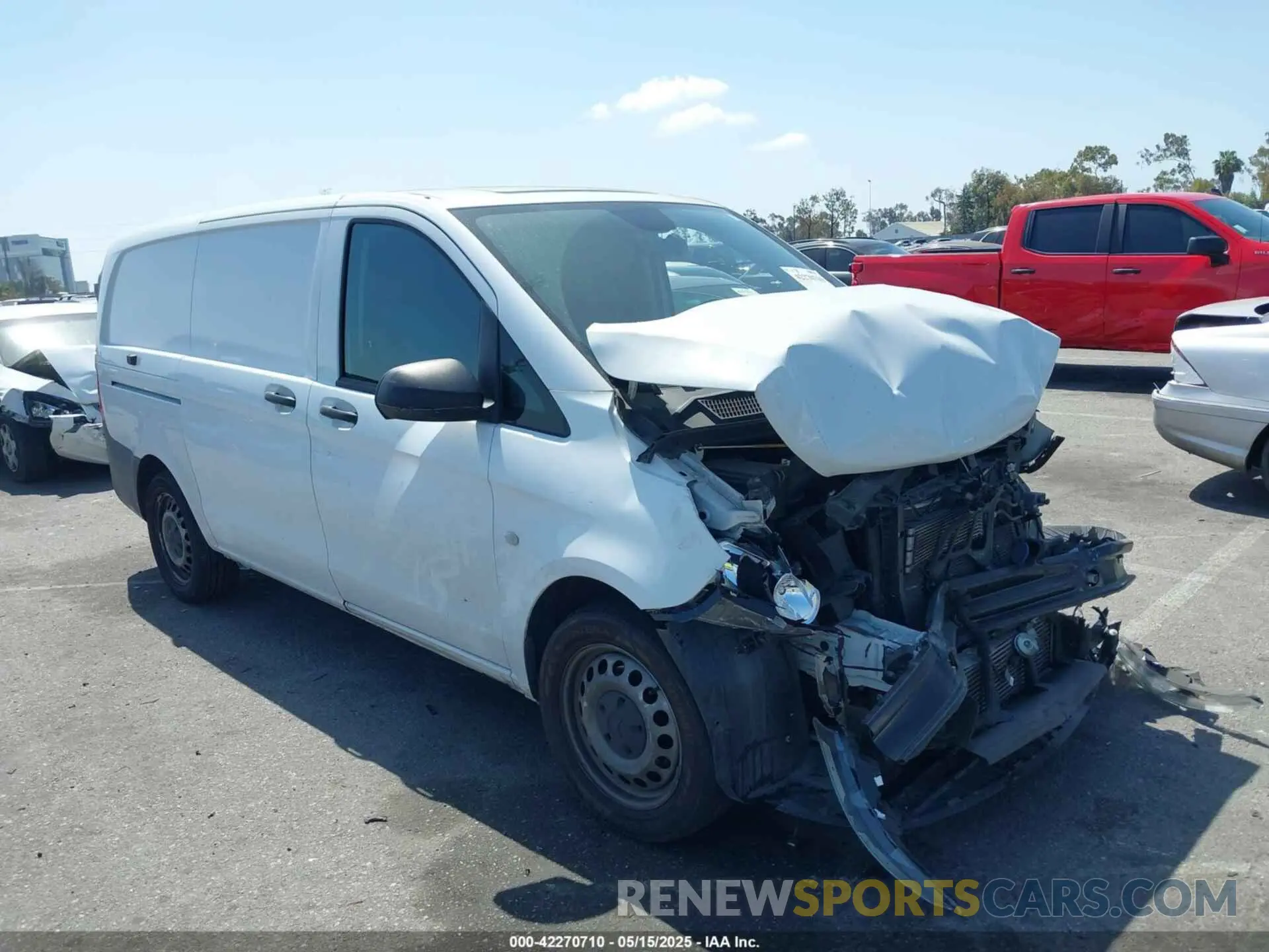 1 fotografías del automóvil dañado WD3PG2EA3L3651675 MERCEDES-BENZ METRIS 2020