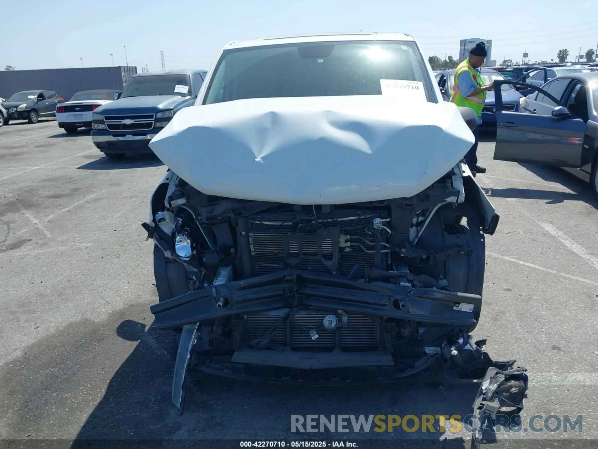 12 fotografías del automóvil dañado WD3PG2EA3L3651675 MERCEDES-BENZ METRIS 2020