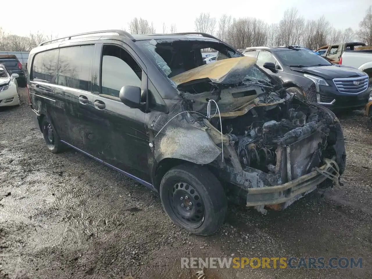 4 fotografías del automóvil dañado WD3PG3EA1L3653415 MERCEDES-BENZ METRIS 2020