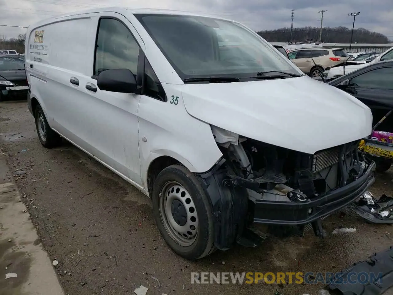 1 fotografías del automóvil dañado WD3PG3EA2L3658624 MERCEDES-BENZ METRIS 2020