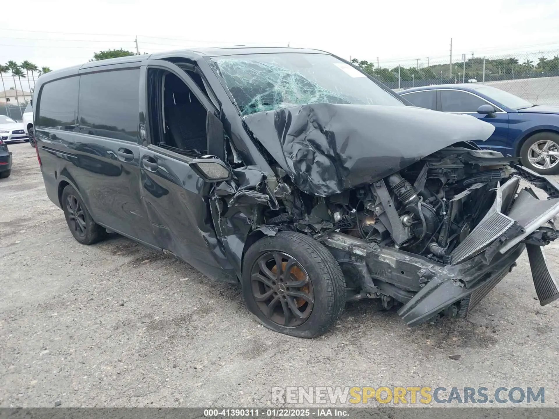 1 fotografías del automóvil dañado W1YV0BEY4M3827547 MERCEDES-BENZ METRIS 2021