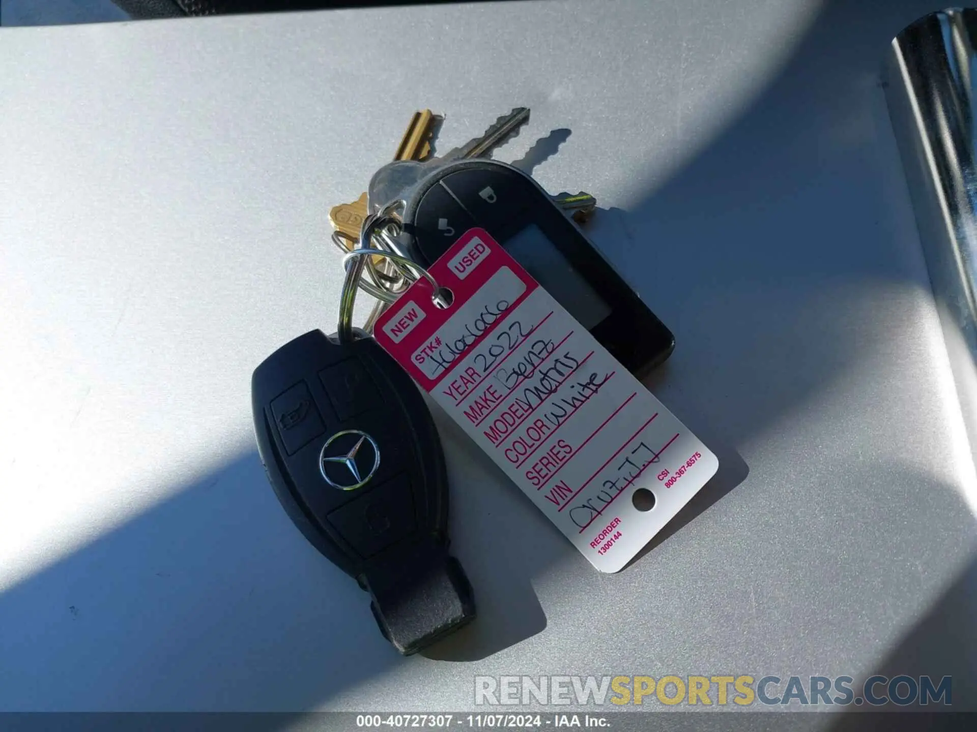 11 fotografías del automóvil dañado W1YV0BEY2N4149425 MERCEDES-BENZ METRIS 2022