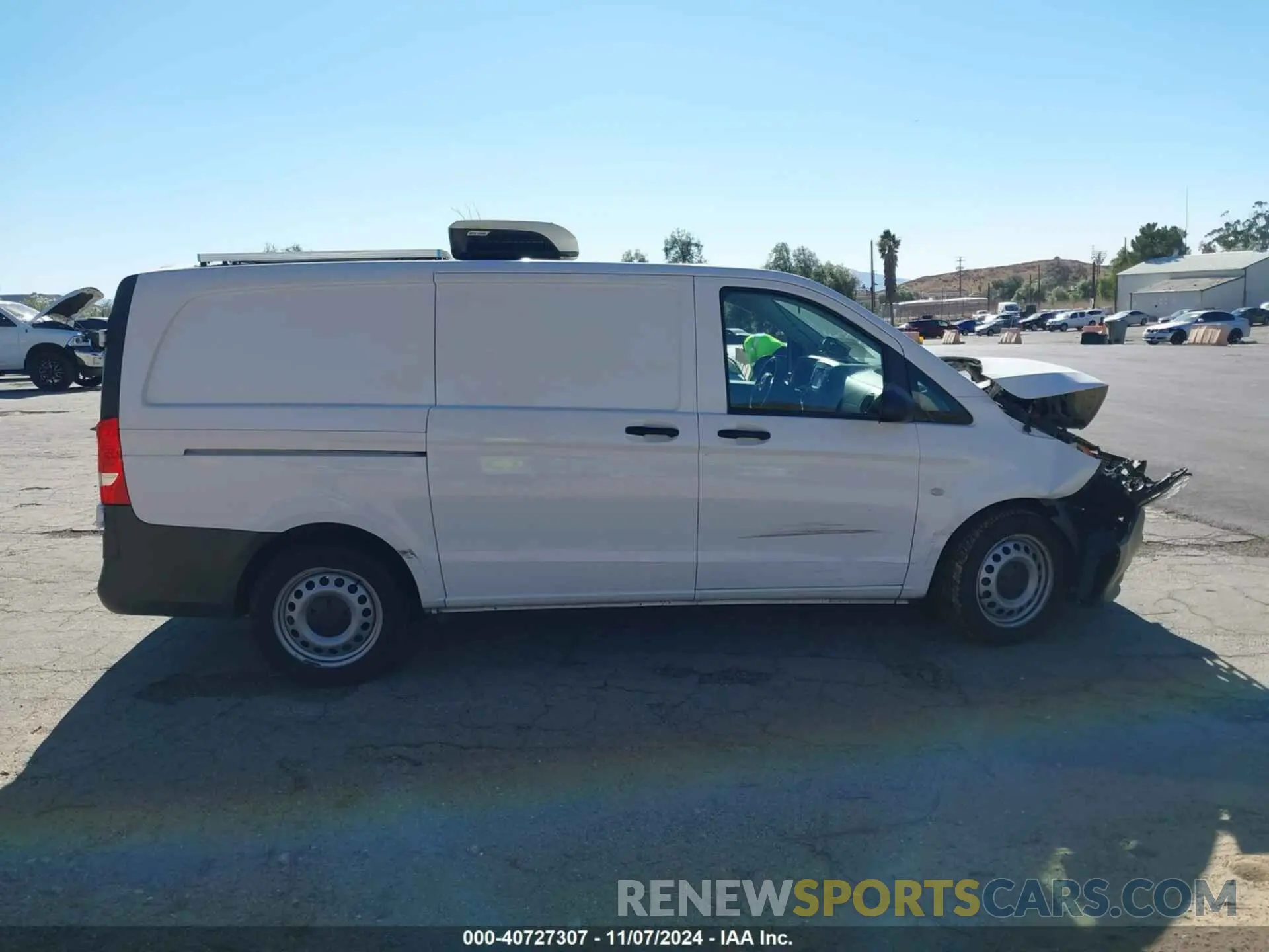 13 fotografías del automóvil dañado W1YV0BEY2N4149425 MERCEDES-BENZ METRIS 2022