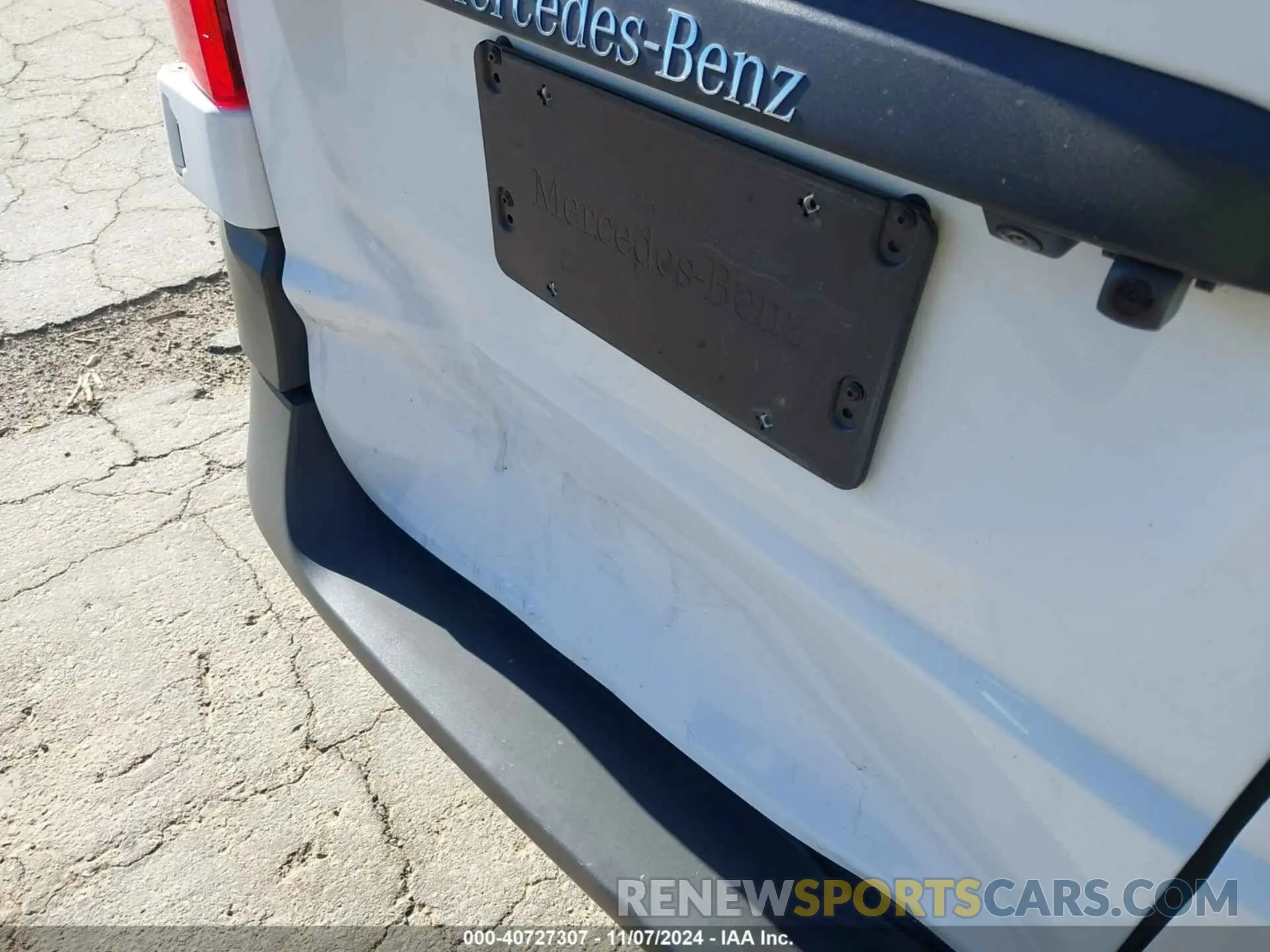 20 fotografías del automóvil dañado W1YV0BEY2N4149425 MERCEDES-BENZ METRIS 2022