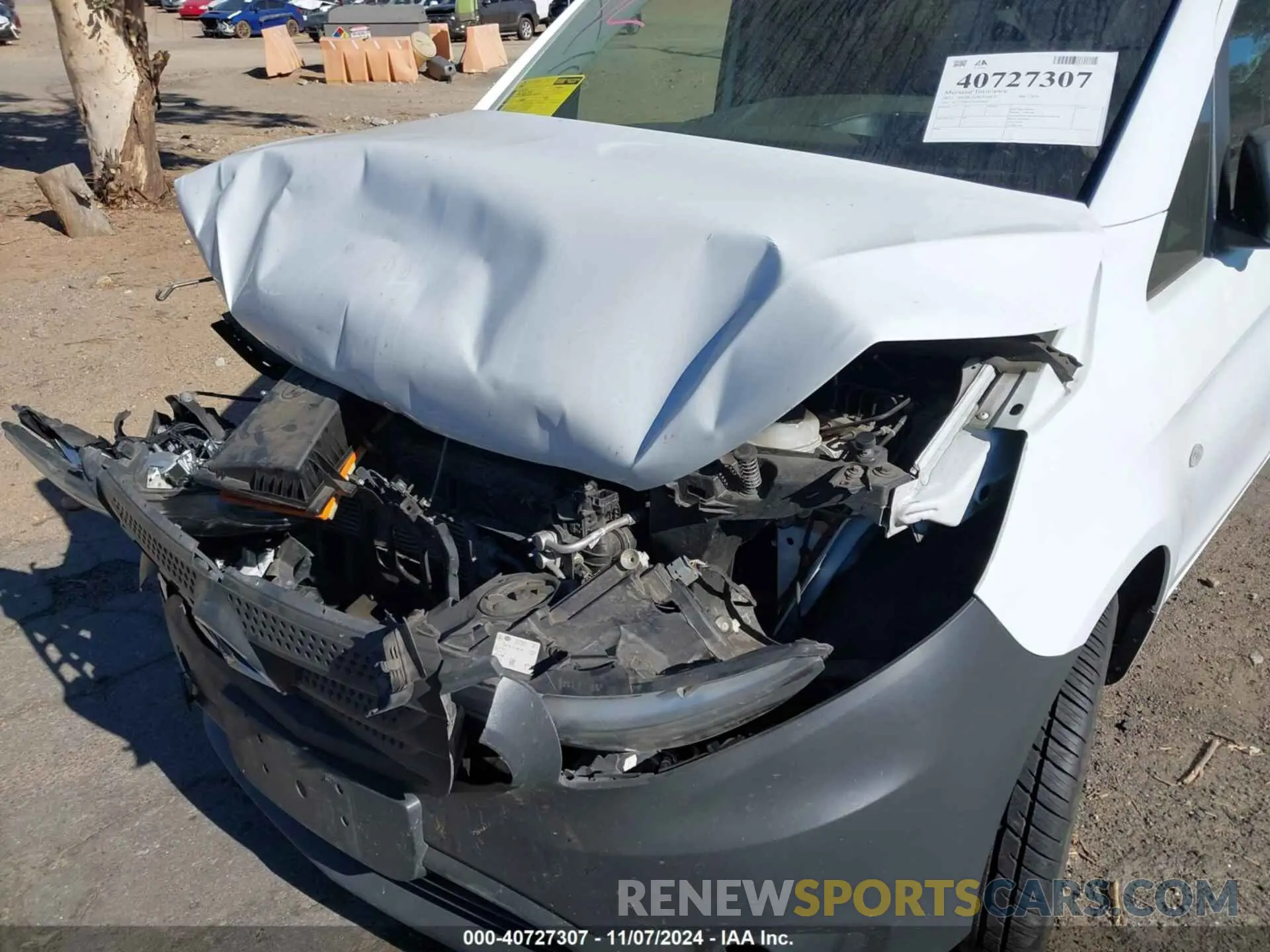 6 fotografías del automóvil dañado W1YV0BEY2N4149425 MERCEDES-BENZ METRIS 2022