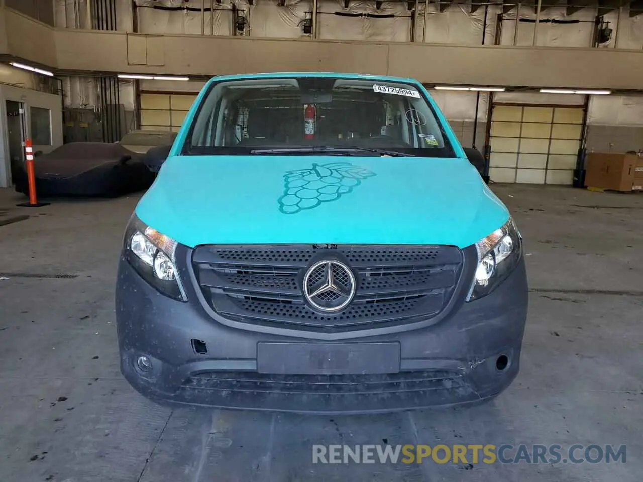 5 fotografías del automóvil dañado W1YV0BEY5N3963087 MERCEDES-BENZ METRIS 2022