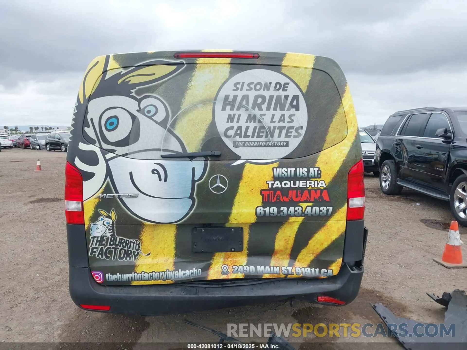 17 fotografías del automóvil dañado W1YV0BEY6N4149945 MERCEDES-BENZ METRIS 2022