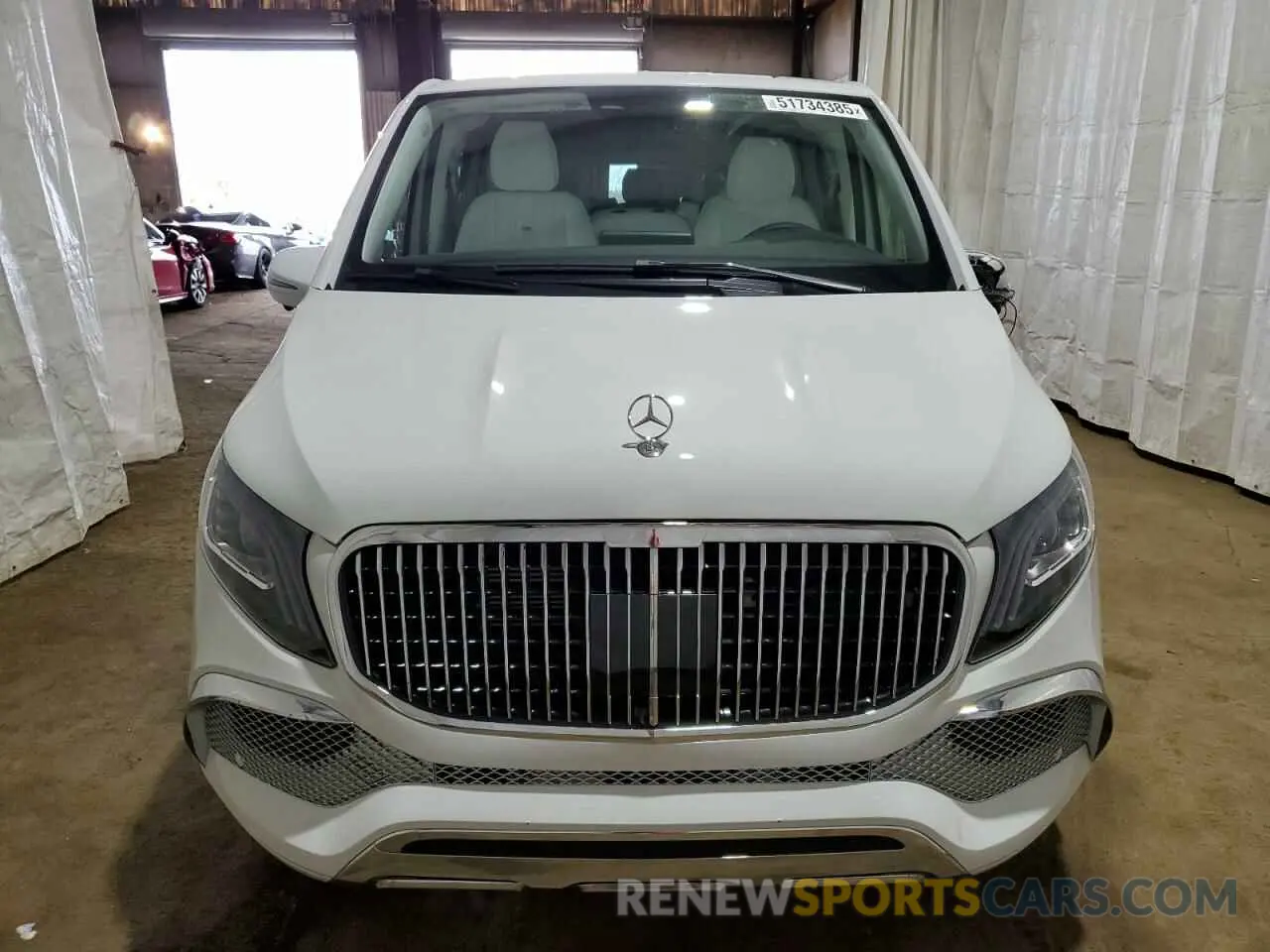 5 fotografías del automóvil dañado W1WV0FEY0P4332504 MERCEDES-BENZ METRIS 2023