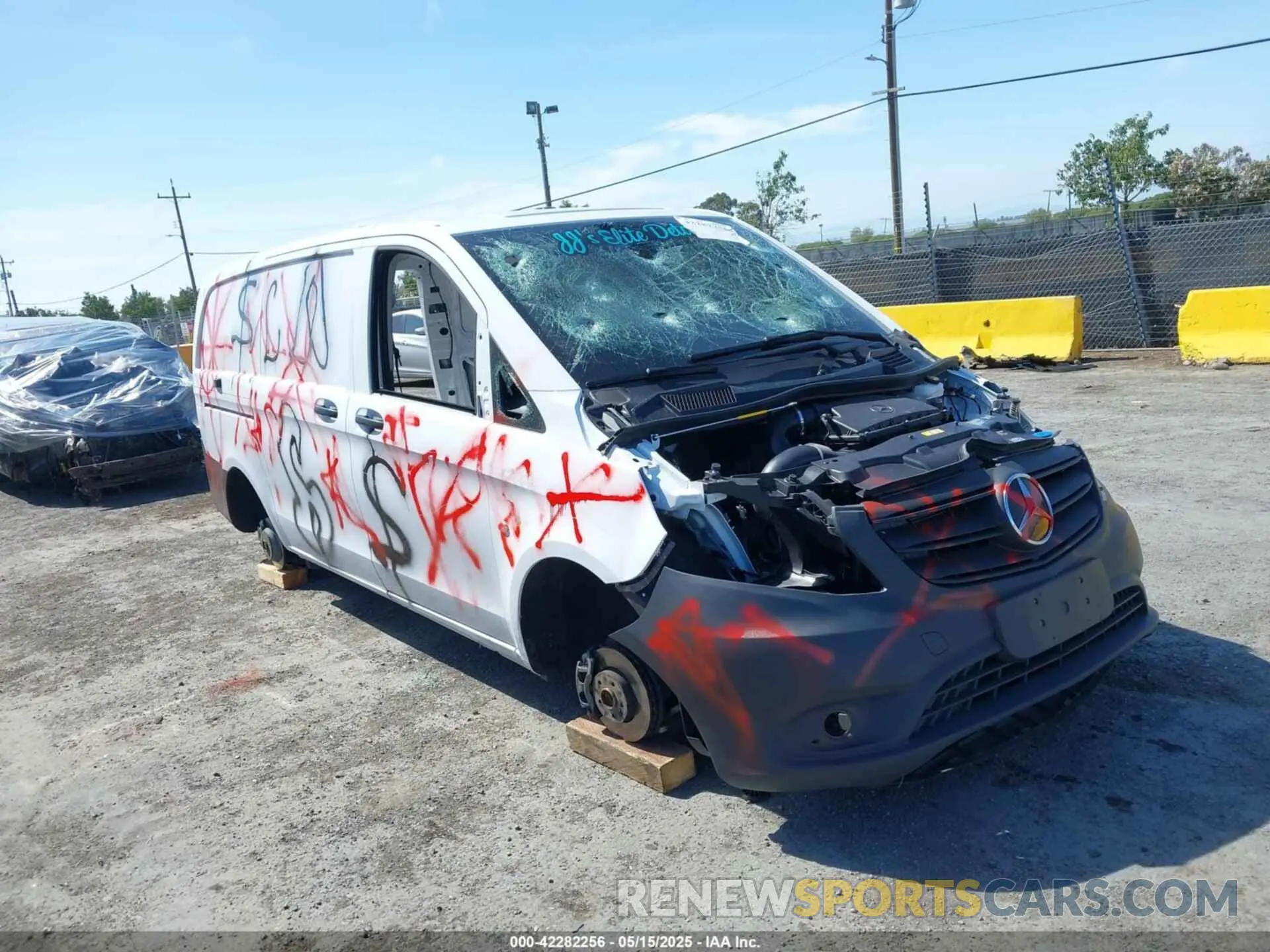 1 fotografías del automóvil dañado W1YV0BEY4P4297711 MERCEDES-BENZ METRIS 2023