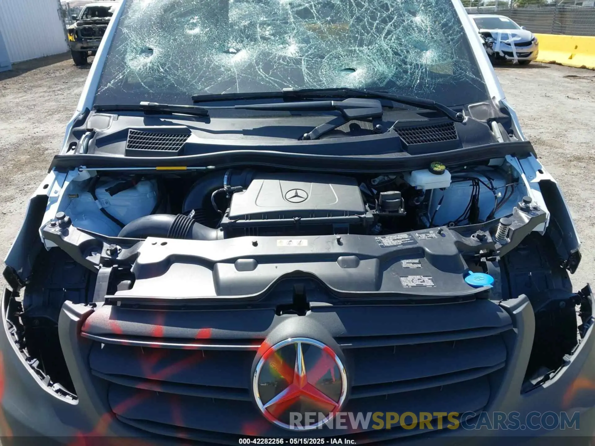 10 fotografías del automóvil dañado W1YV0BEY4P4297711 MERCEDES-BENZ METRIS 2023