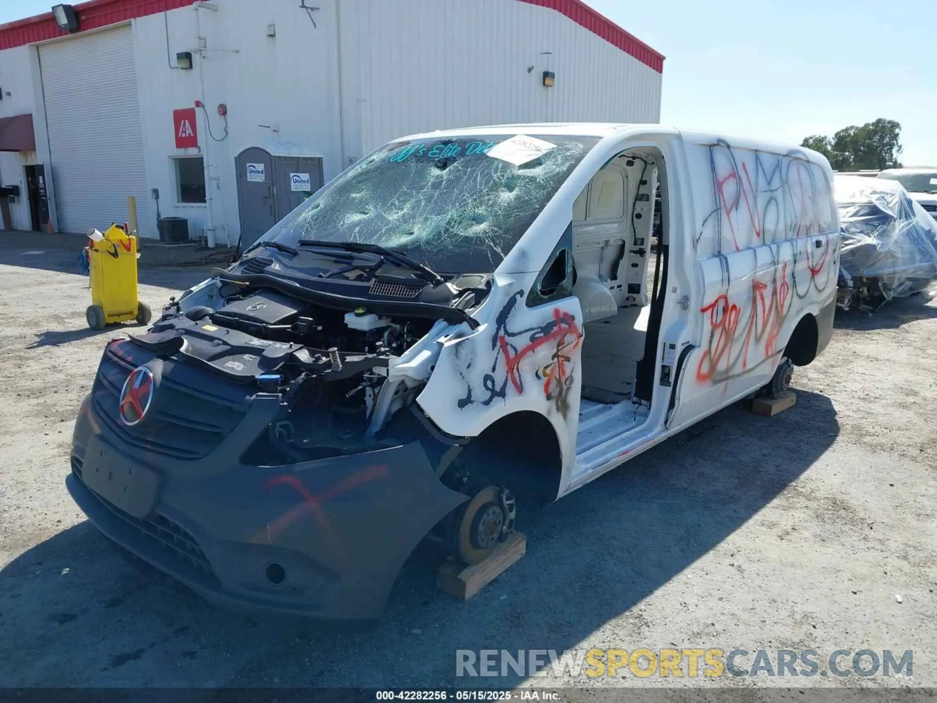 6 fotografías del automóvil dañado W1YV0BEY4P4297711 MERCEDES-BENZ METRIS 2023