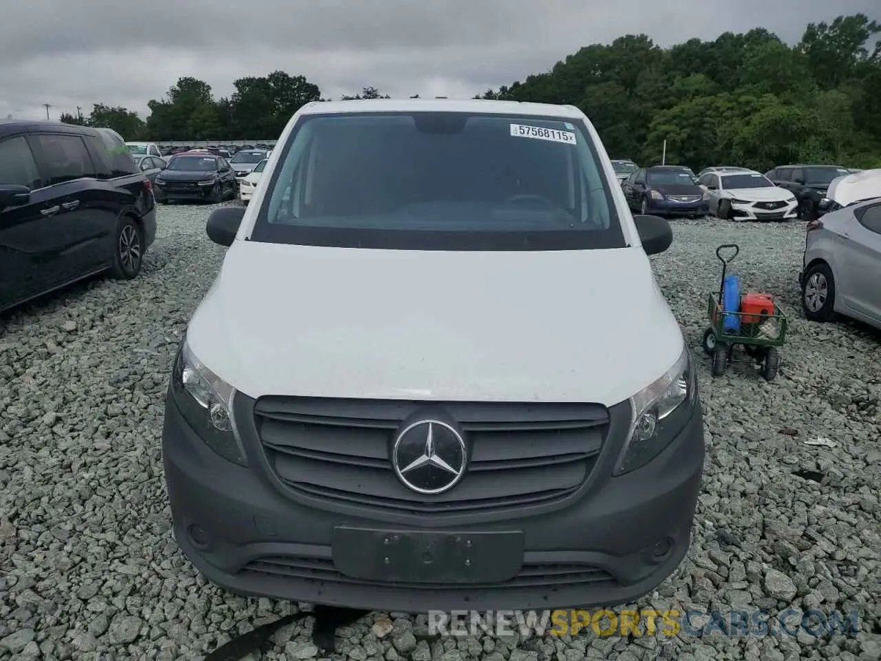 5 fotografías del automóvil dañado W1YV0CEY0P4239049 MERCEDES-BENZ METRIS 2023
