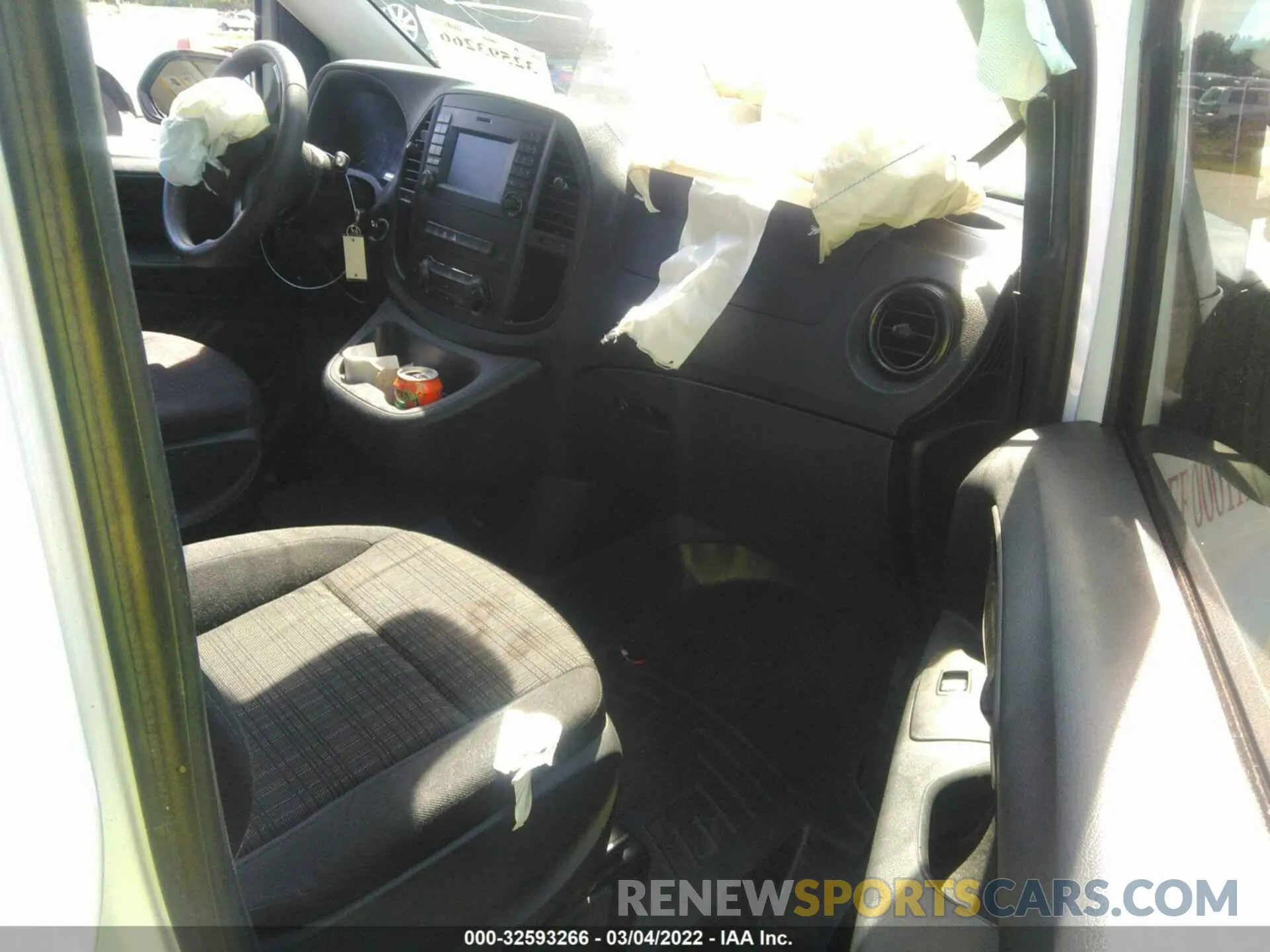 5 fotografías del automóvil dañado WD3PG2EA6K3604526 MERCEDES-BENZ METRIS CARGO VAN 2019