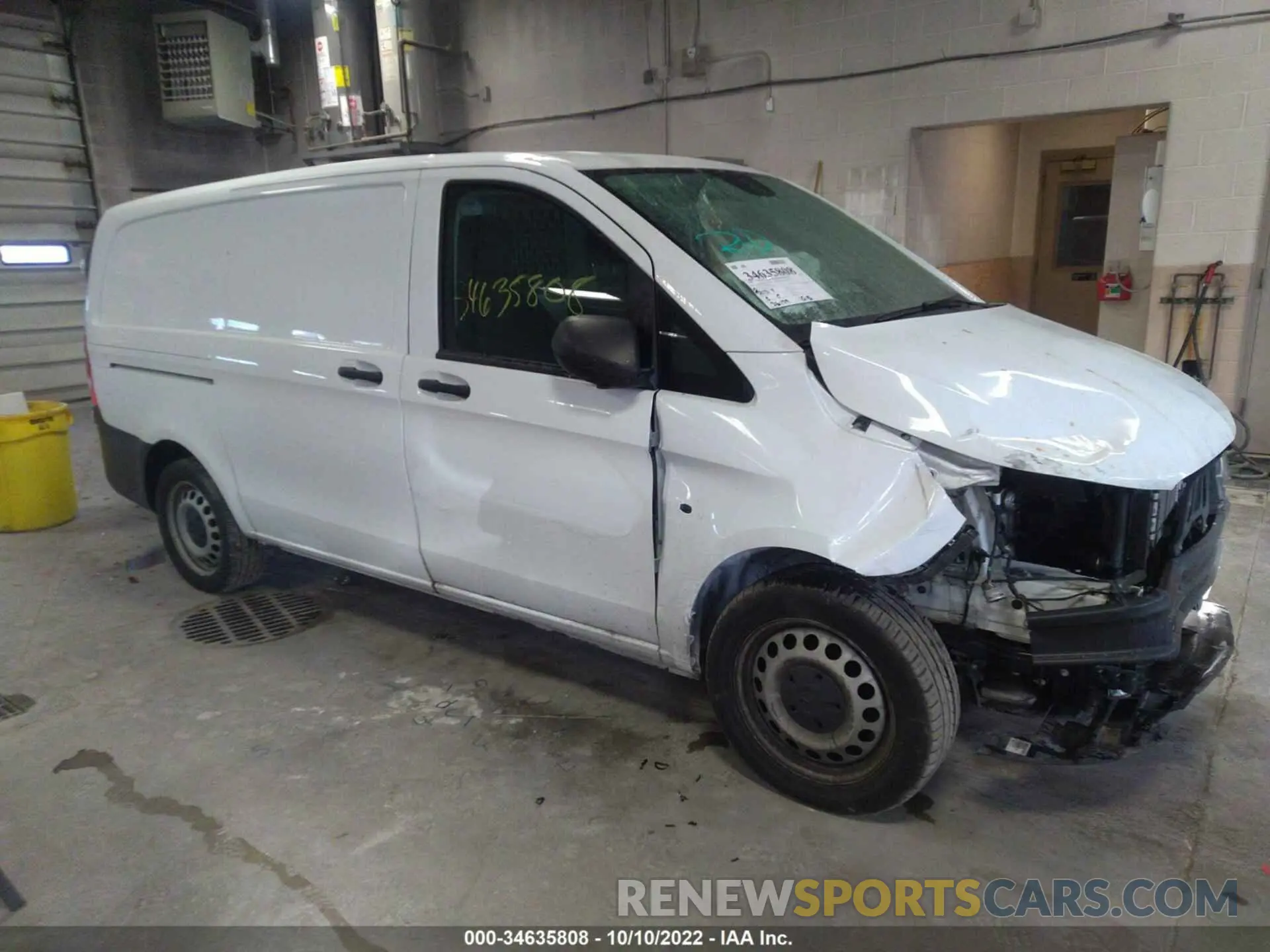 1 fotografías del automóvil dañado W1YV0BEY5L3740464 MERCEDES-BENZ METRIS CARGO VAN 2020